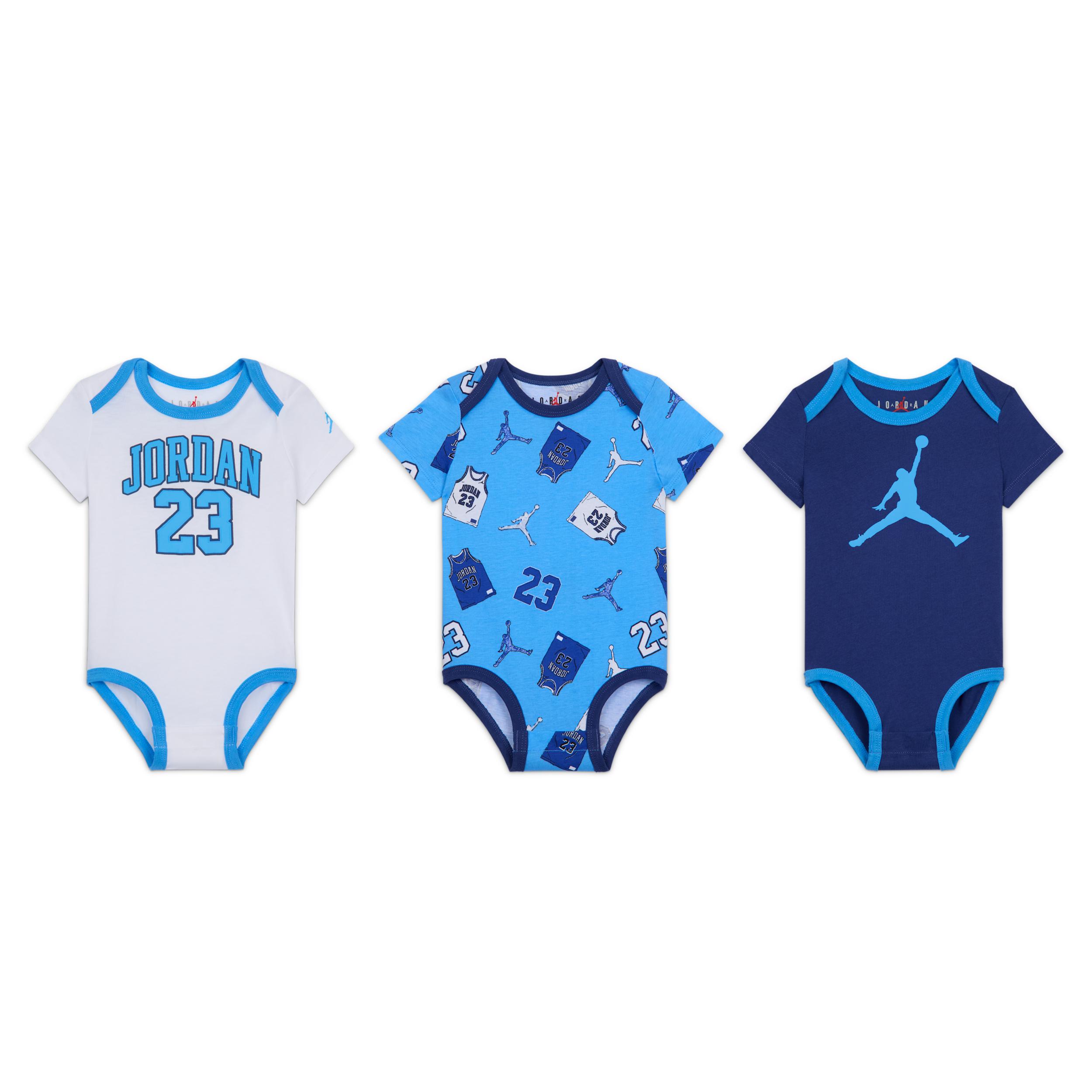 Jordan Baby (3-6M) 23 Jersey 3-Pack Bodysuits by JORDAN