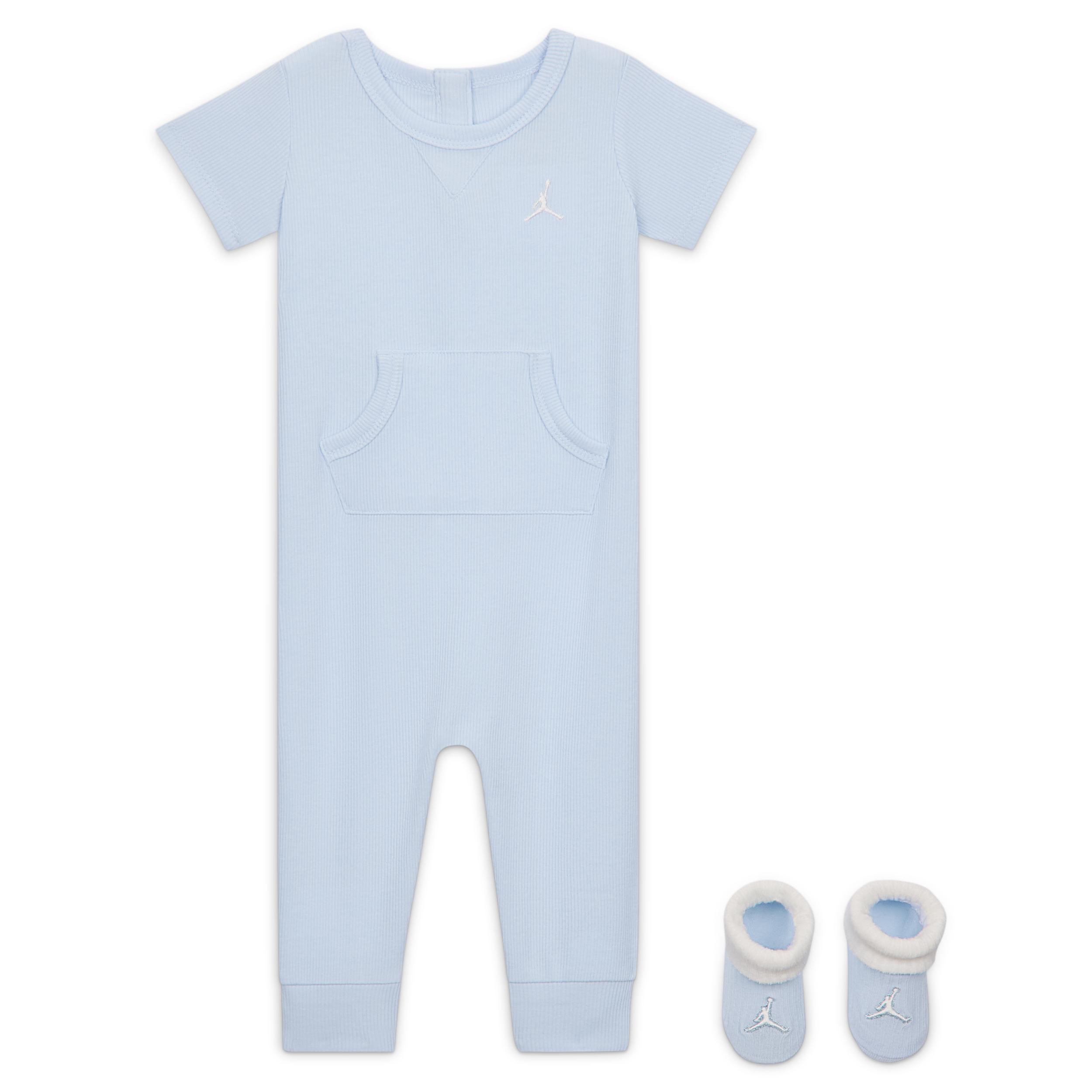 Jordan Baby Essential 2-Piece Short Sleeve Coverall Set by JORDAN