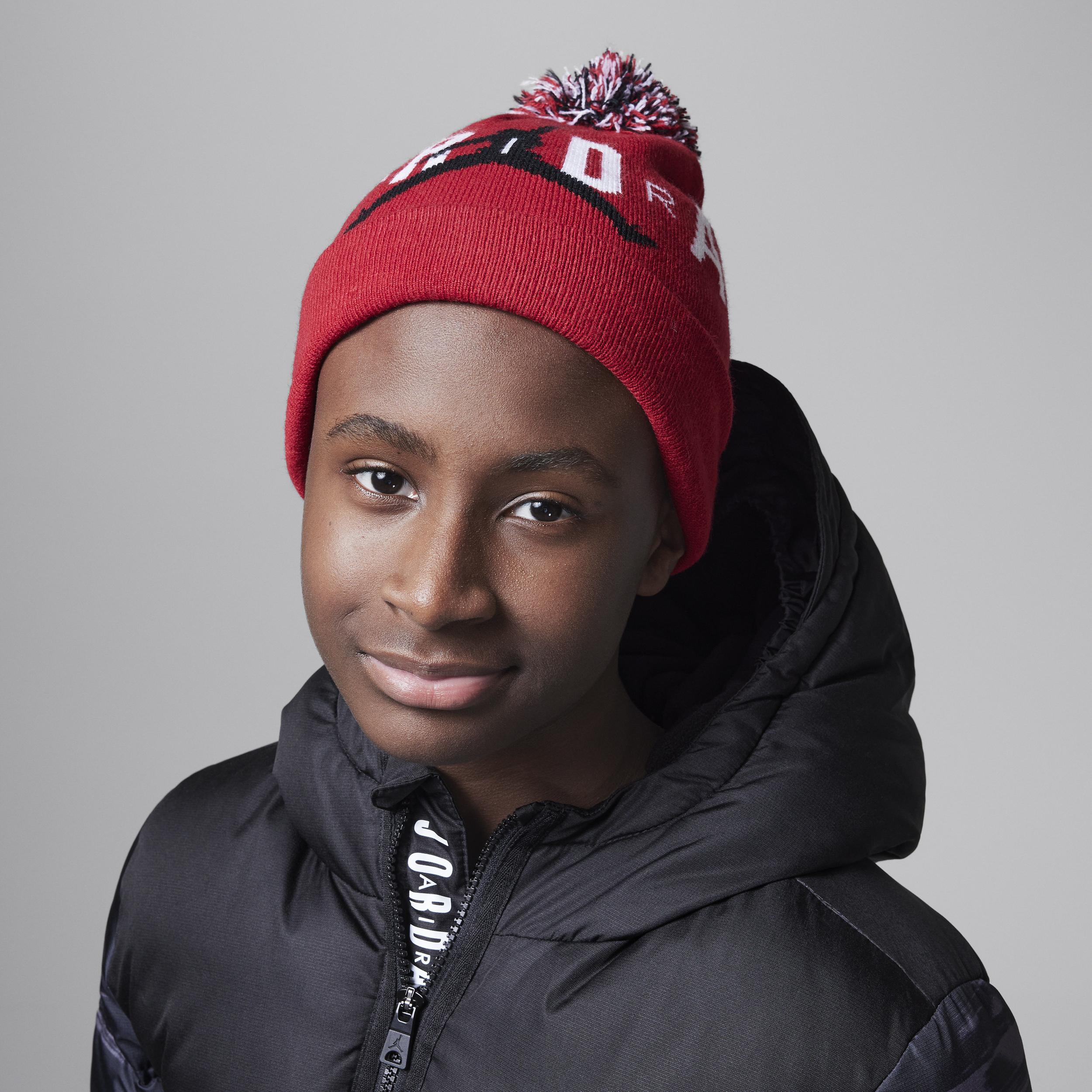 Jordan Big Kids' 2-Piece Pom Beanie Set by JORDAN