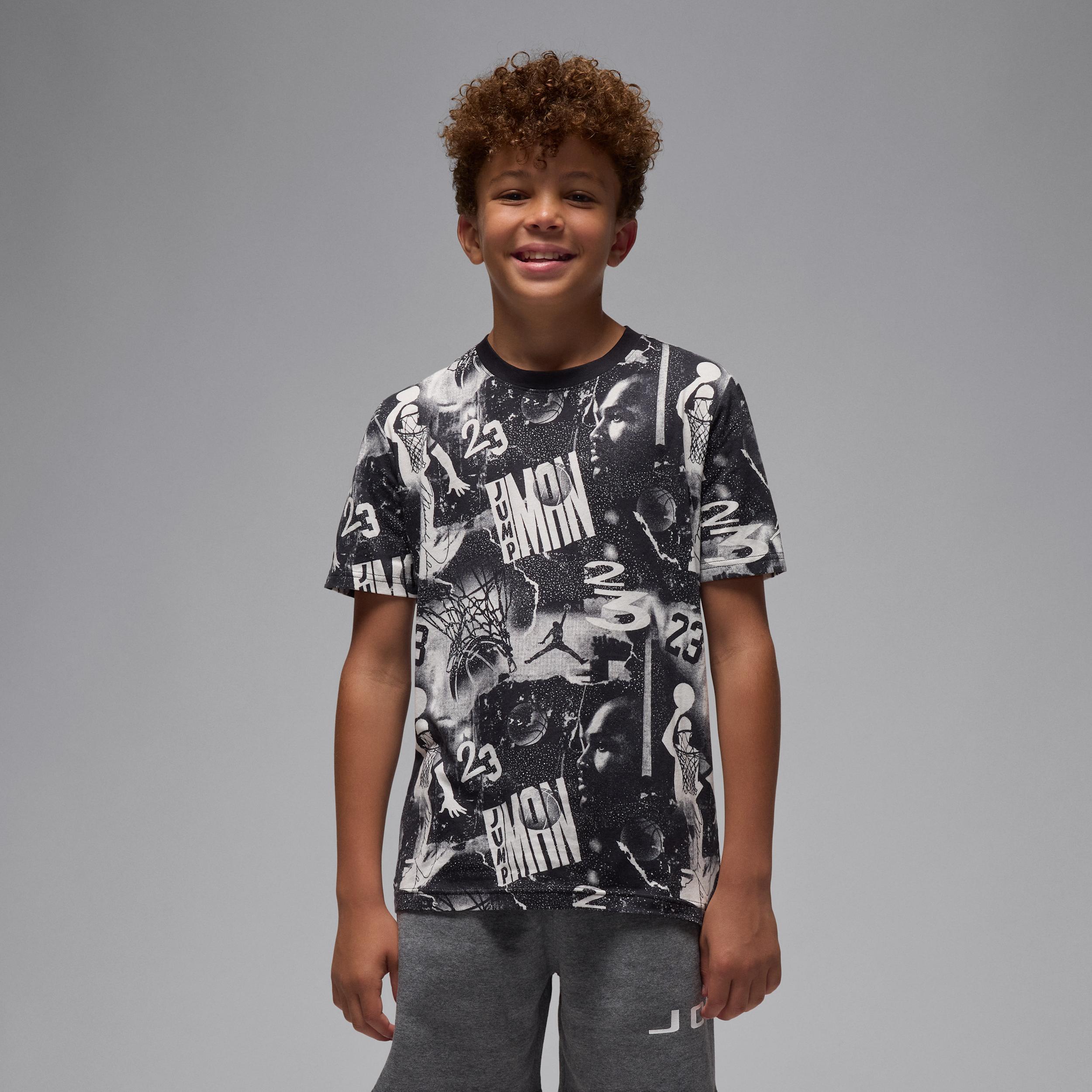 Jordan Big Kids' 23 Collage T-Shirt by JORDAN