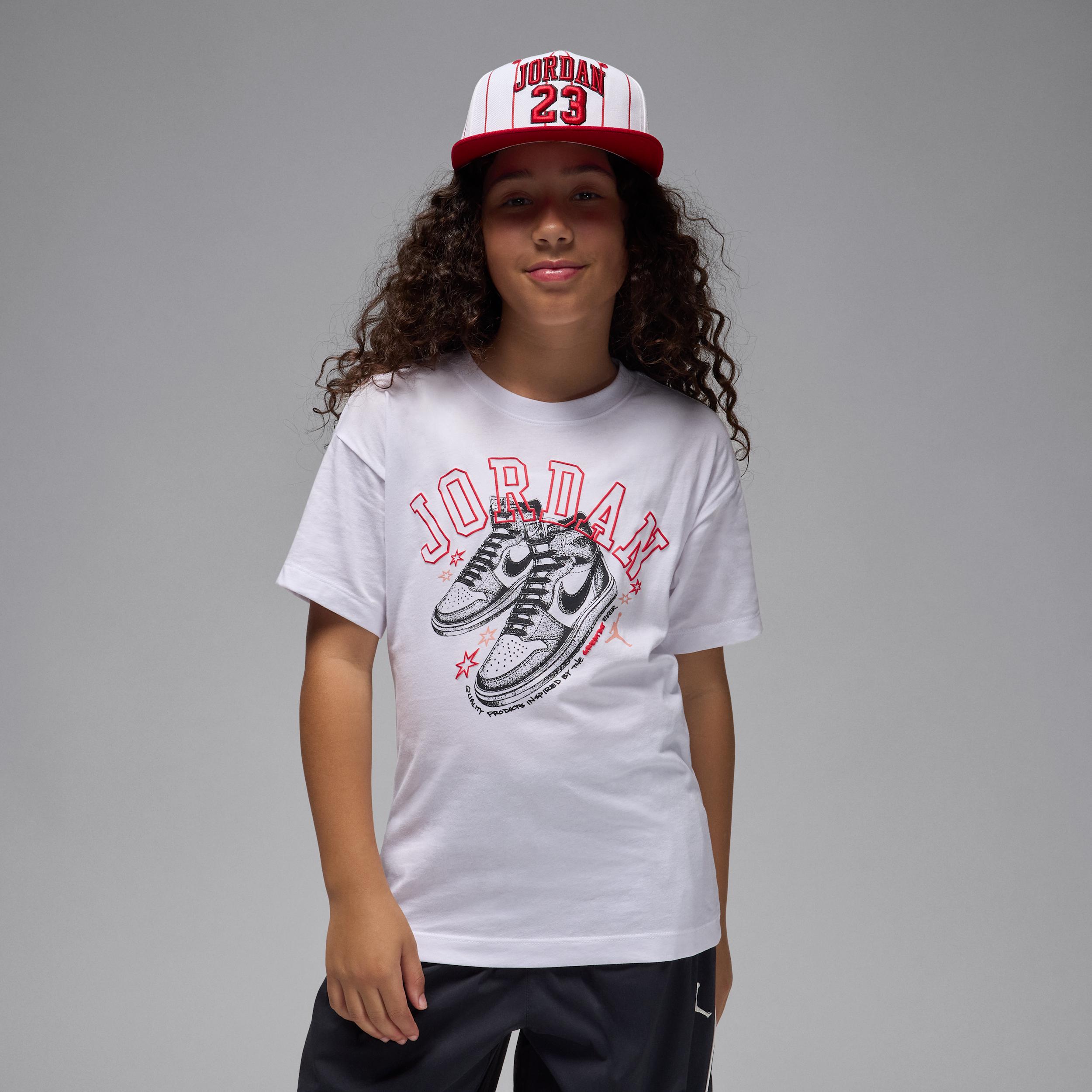 Jordan Big Kids' AJ1 Rookie T-Shirt by JORDAN