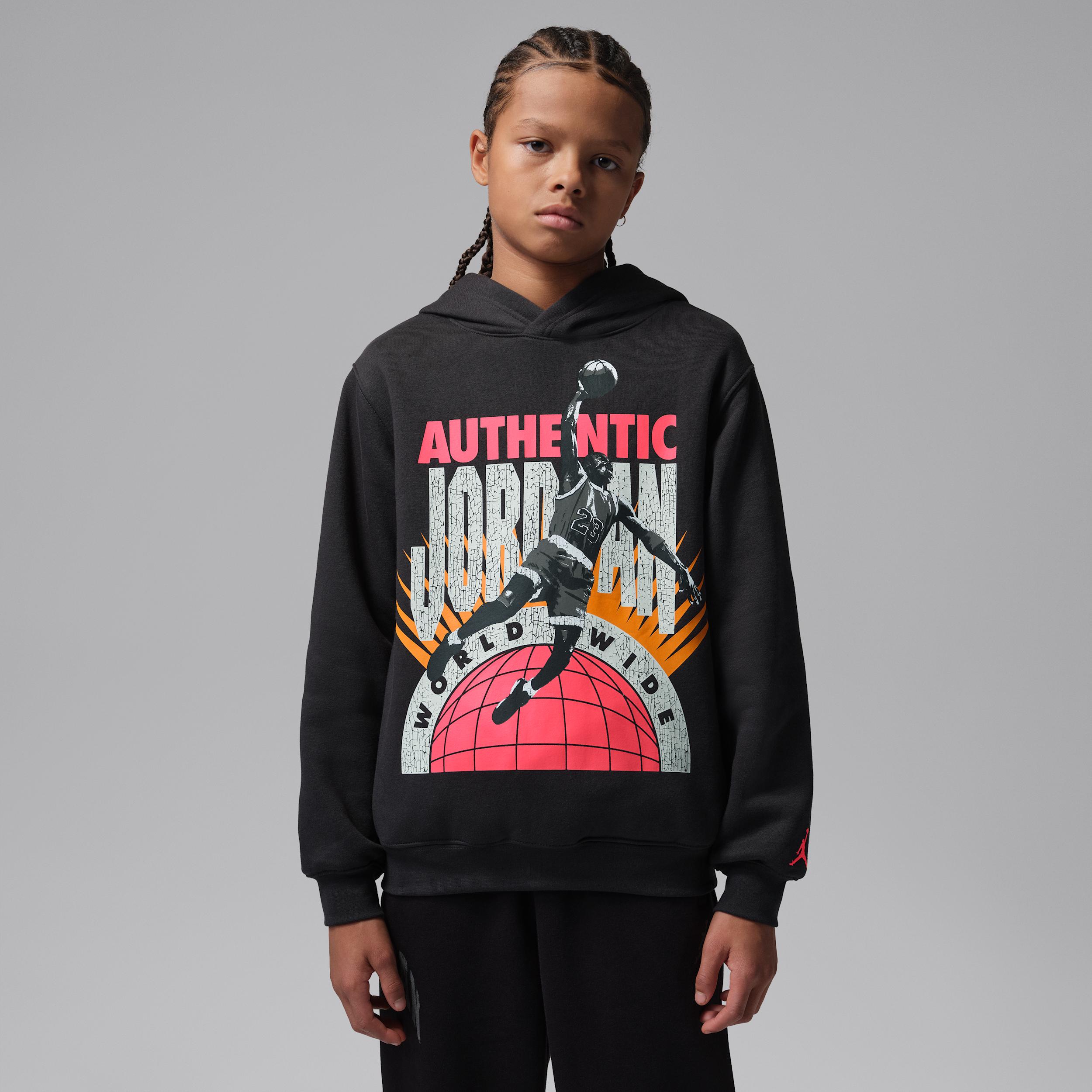 Jordan Big Kids' Authentic Jordan Pullover Hoodie by JORDAN