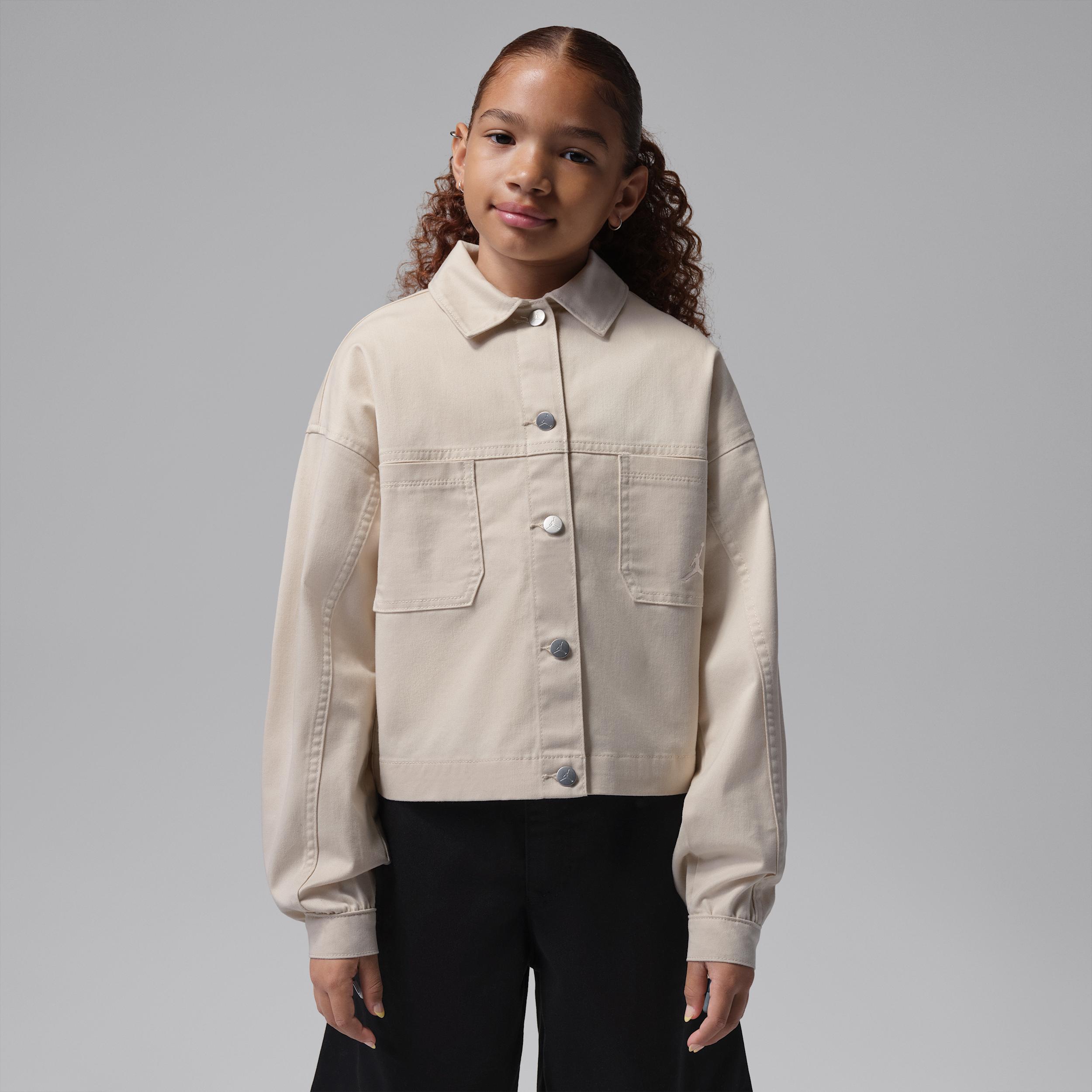 Jordan Big Kids' Brooklyn Twill Jacket by JORDAN