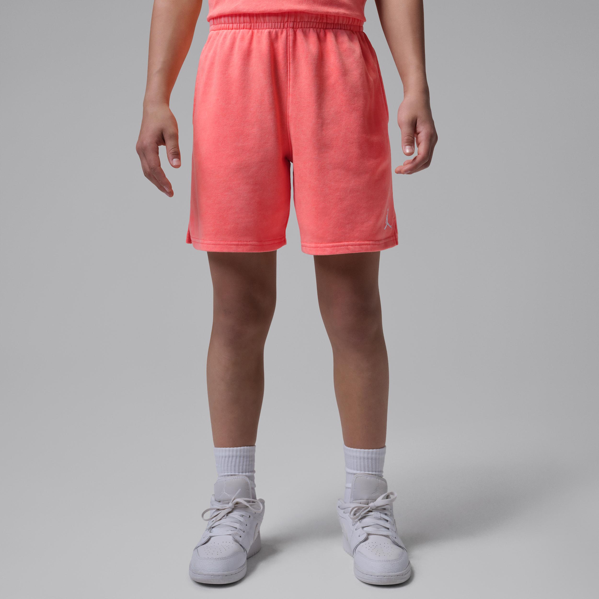 Jordan Big Kids' Brooklyn Washed French Terry Shorts by JORDAN