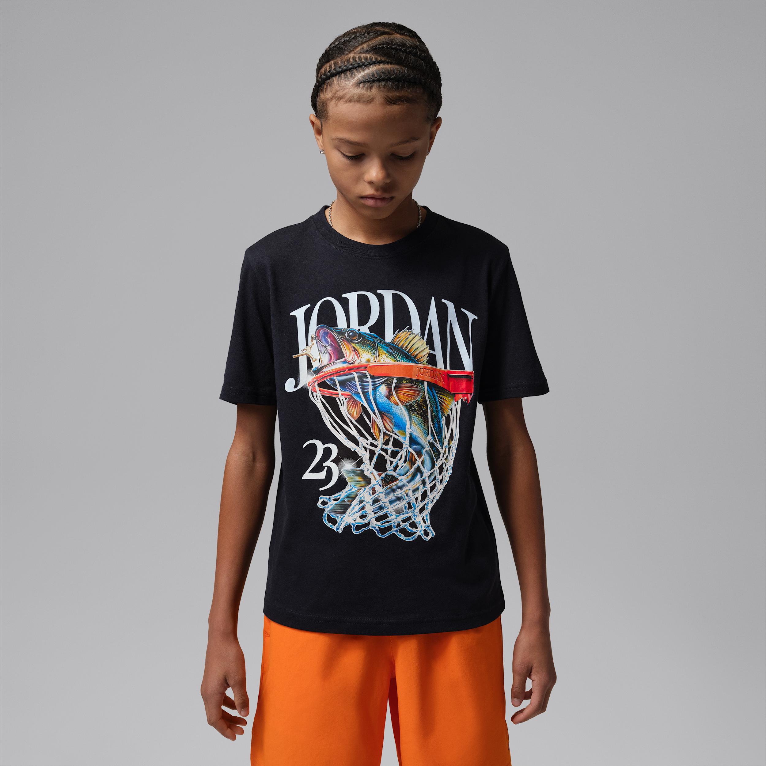 Jordan Big Kids' Catch of the Day T-Shirt by JORDAN