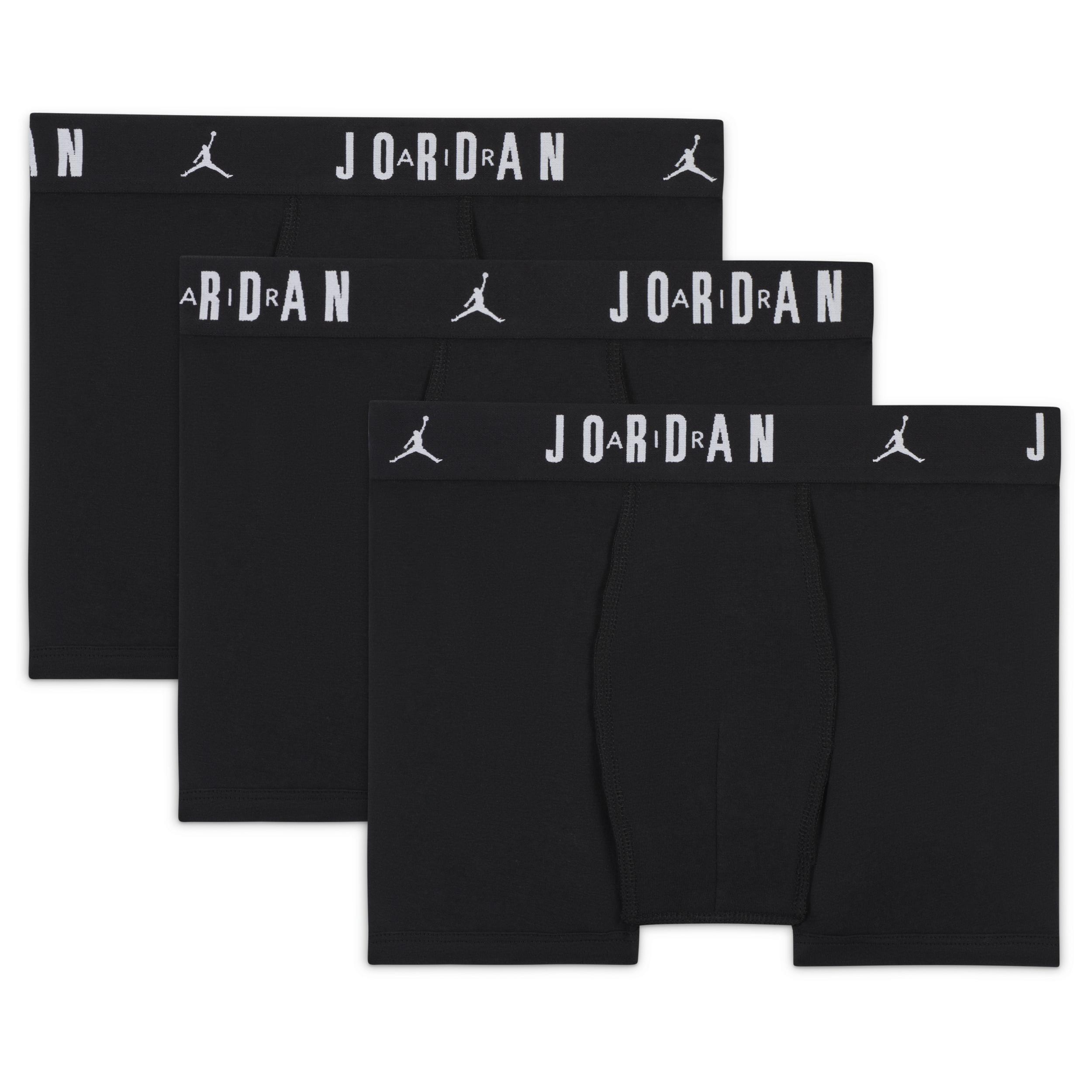 Jordan Big Kids' Cotton Core Boxer Briefs (3-Pack) by JORDAN
