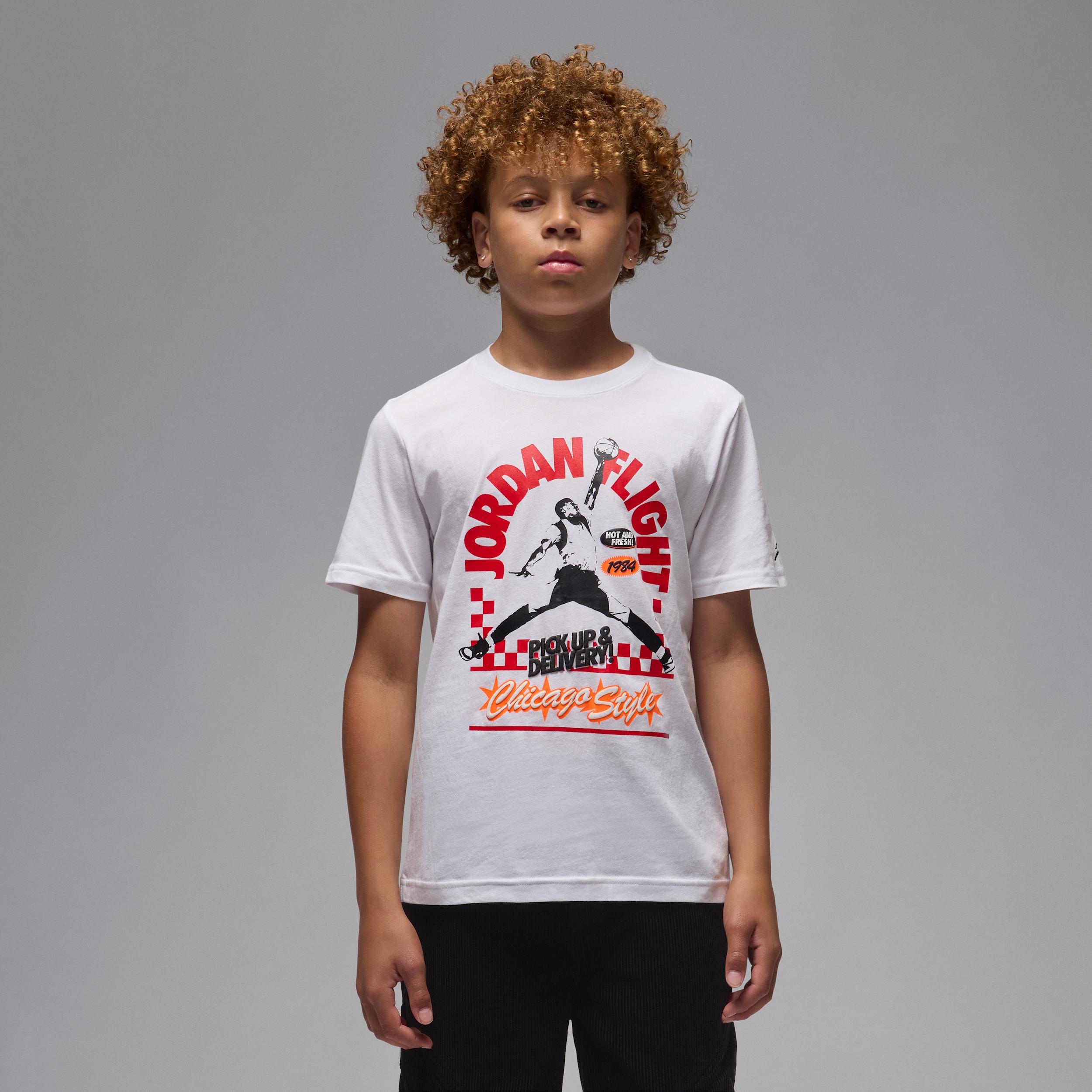 Jordan Big Kids' Deep Dish T-Shirt by JORDAN Jordan Big Kids' Deep Dish T-Shirt by JORDAN