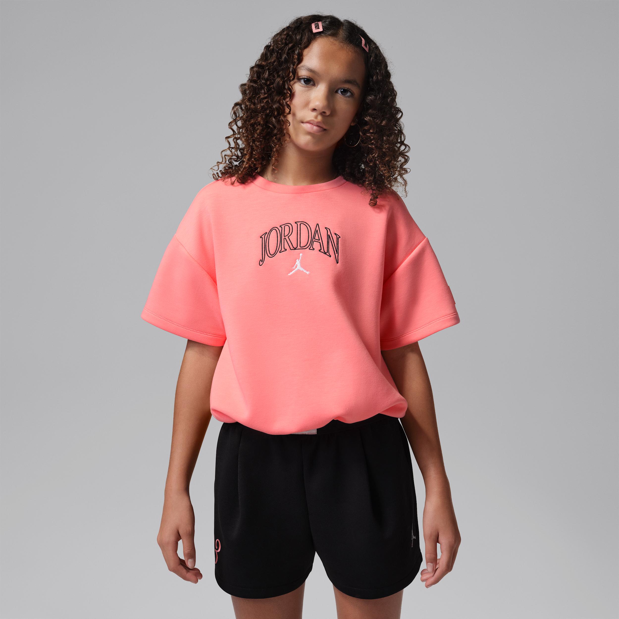 Jordan Big Kids' Flower of Friendship Knit Top by JORDAN