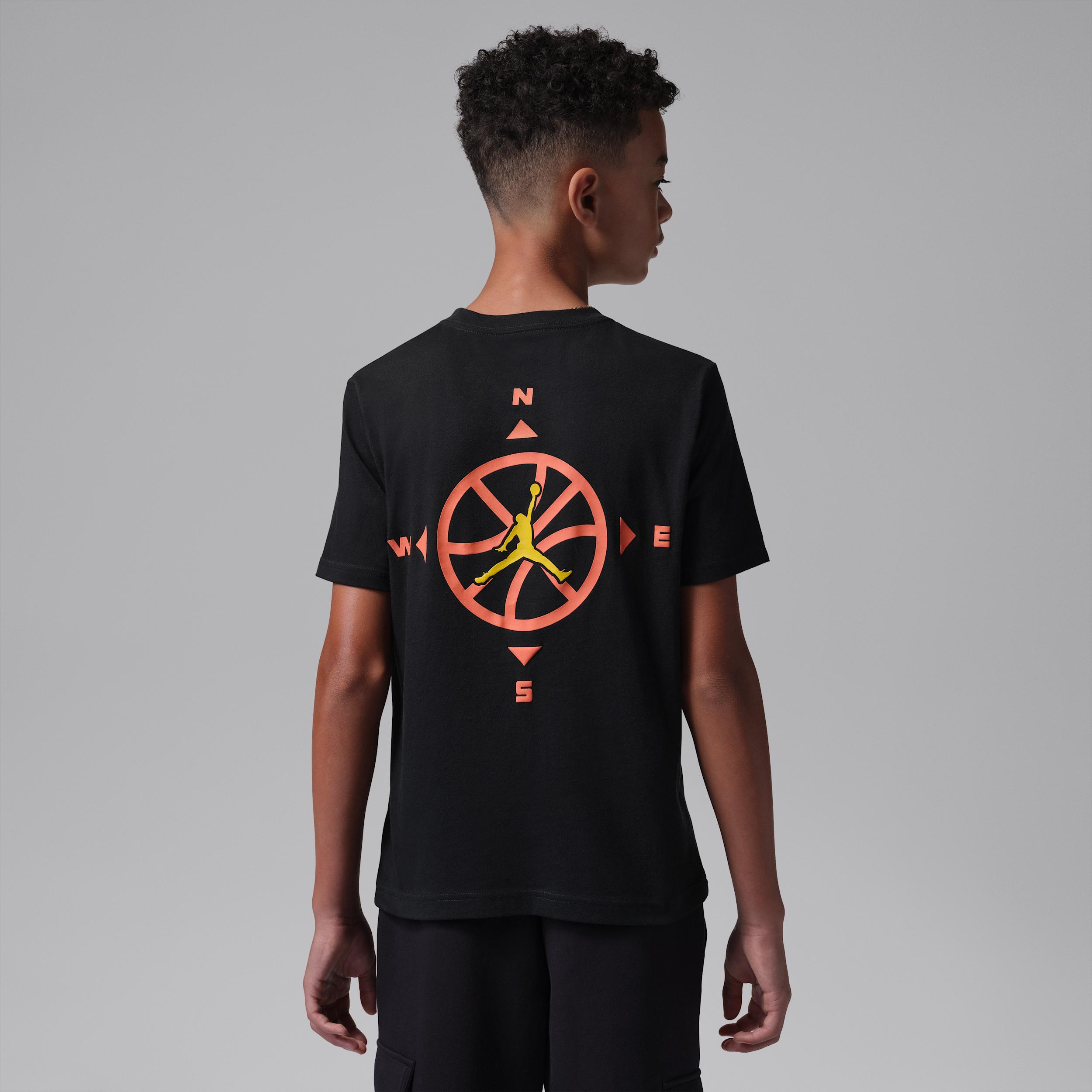 Jordan Big Kids' Jumpman Compass T-Shirt by JORDAN