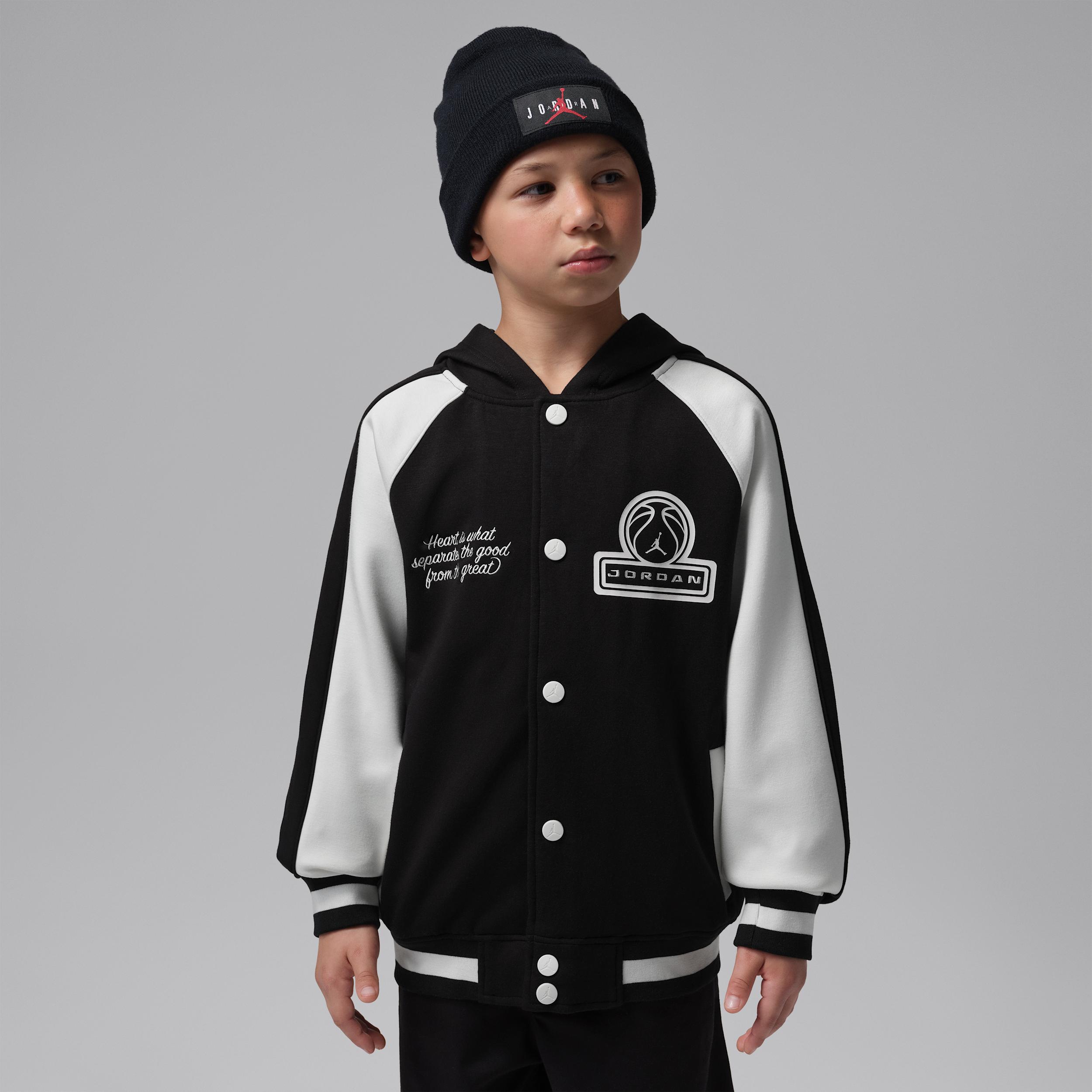 Jordan Big Kids' Knit Bomber Jacket by JORDAN