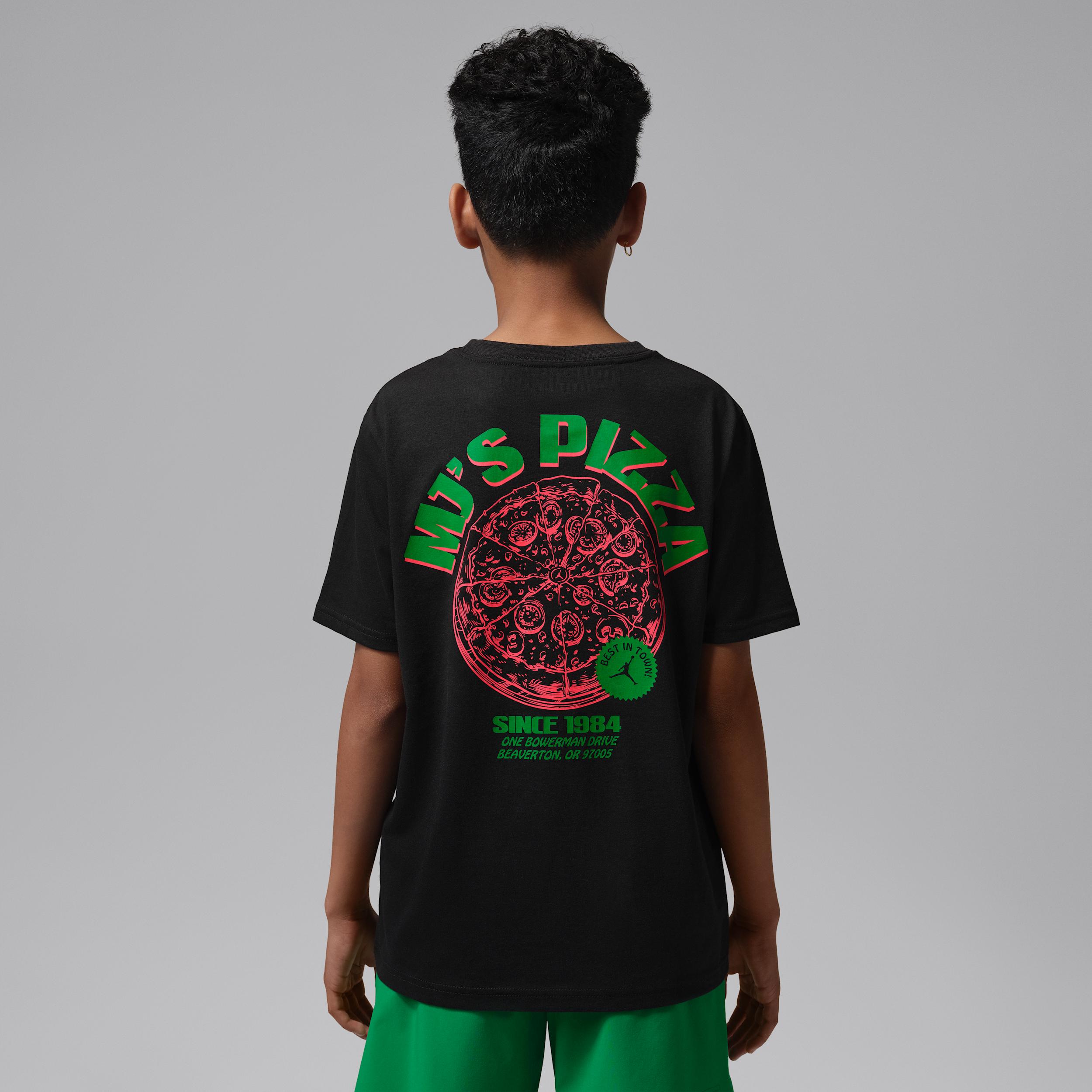 Jordan Big Kids' "MJ's Pizza" T-Shirt by JORDAN