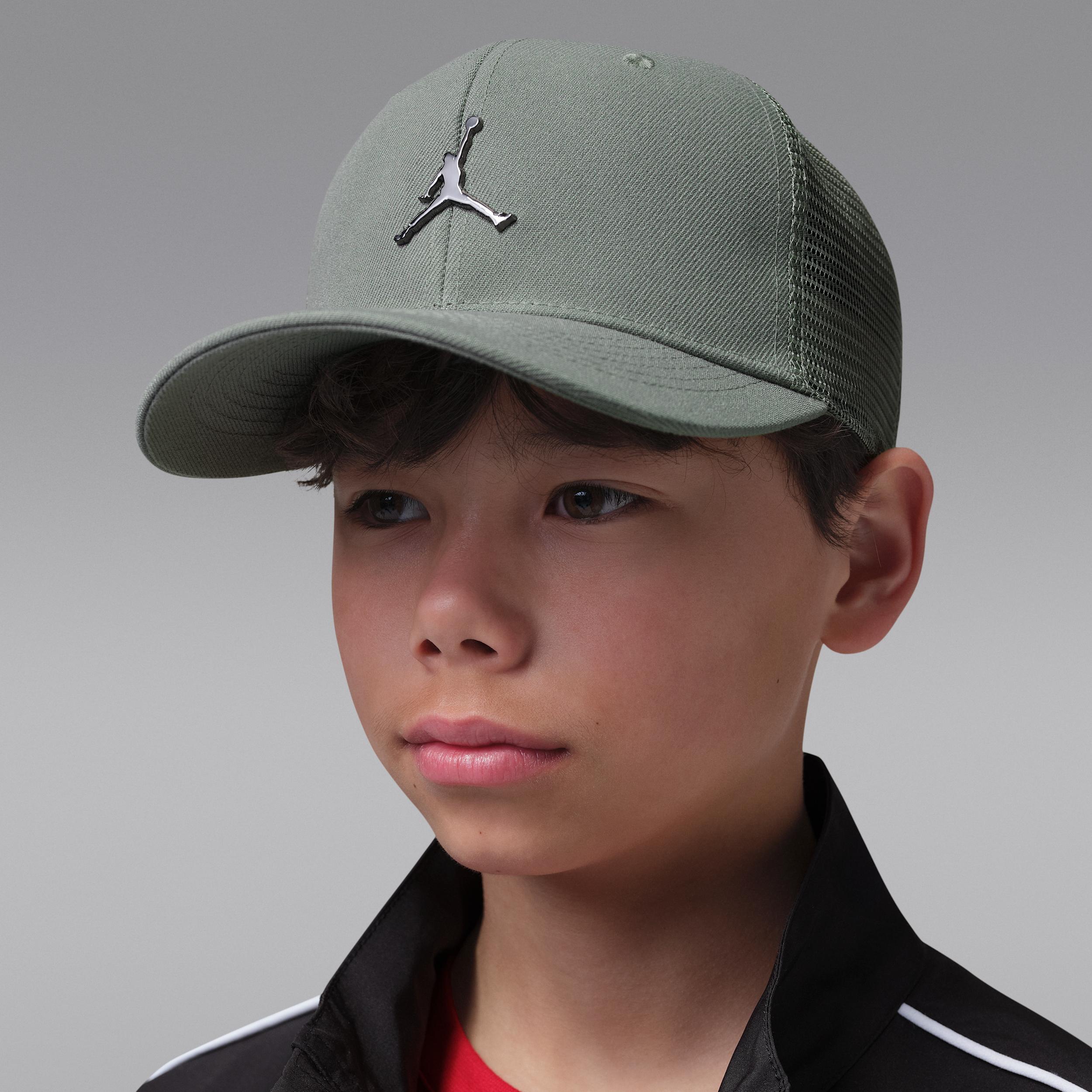 Jordan Big Kids' Metal Jumpman Trucker Hat by JORDAN