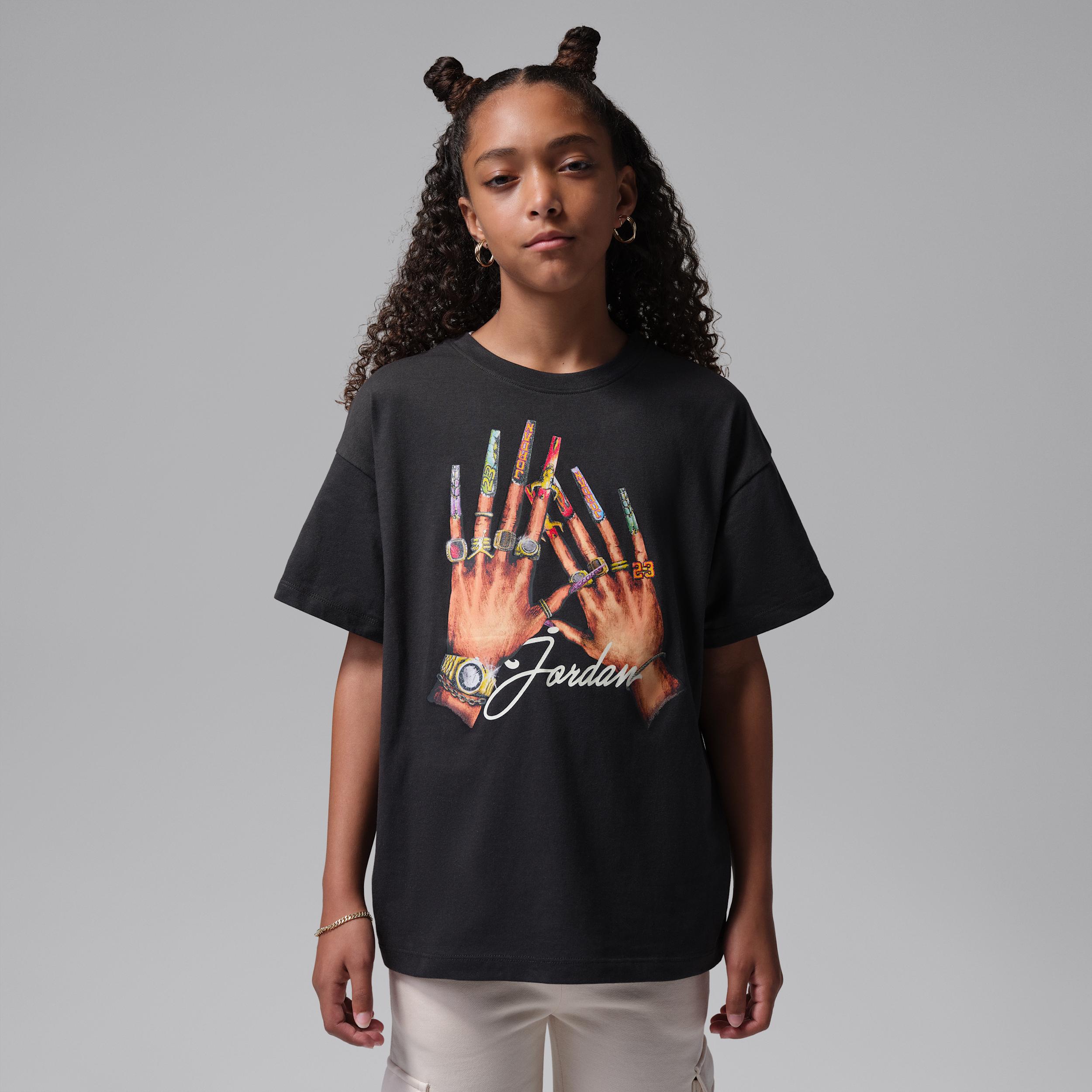Jordan Big Kids' Nails T-Shirt by JORDAN