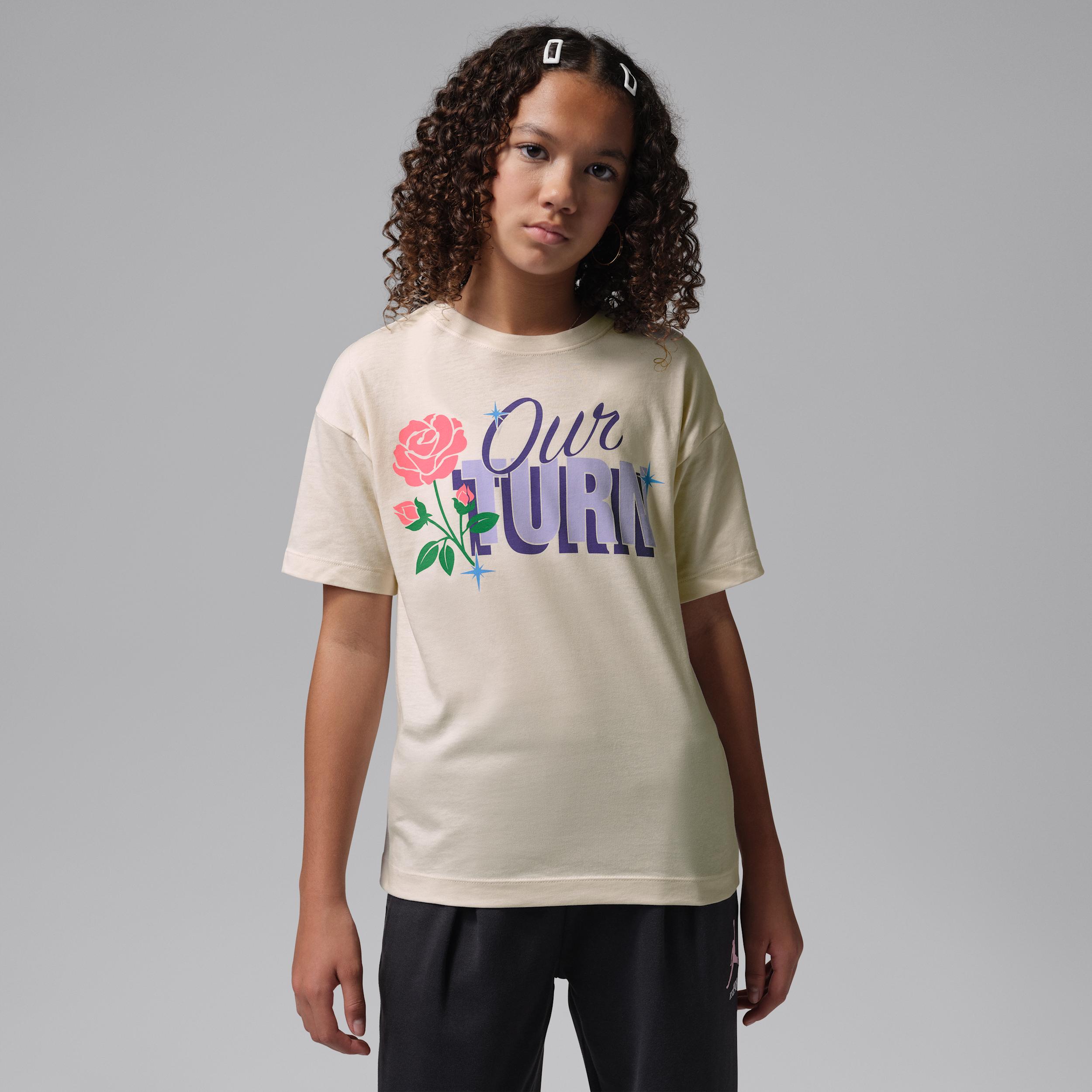Jordan Big Kids' "Our Turn" T-Shirt by JORDAN