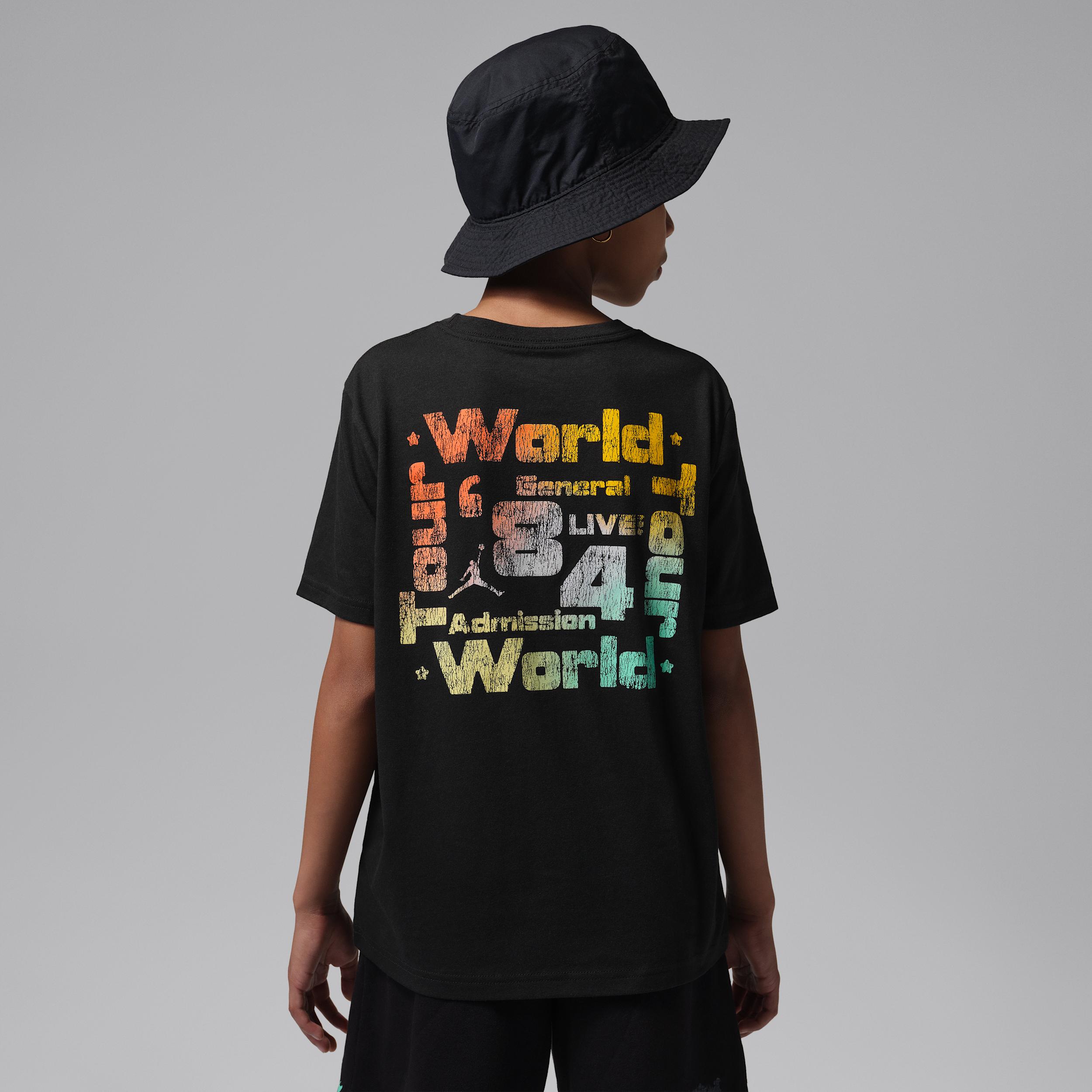 Jordan Big Kids' World Tour T-Shirt by JORDAN