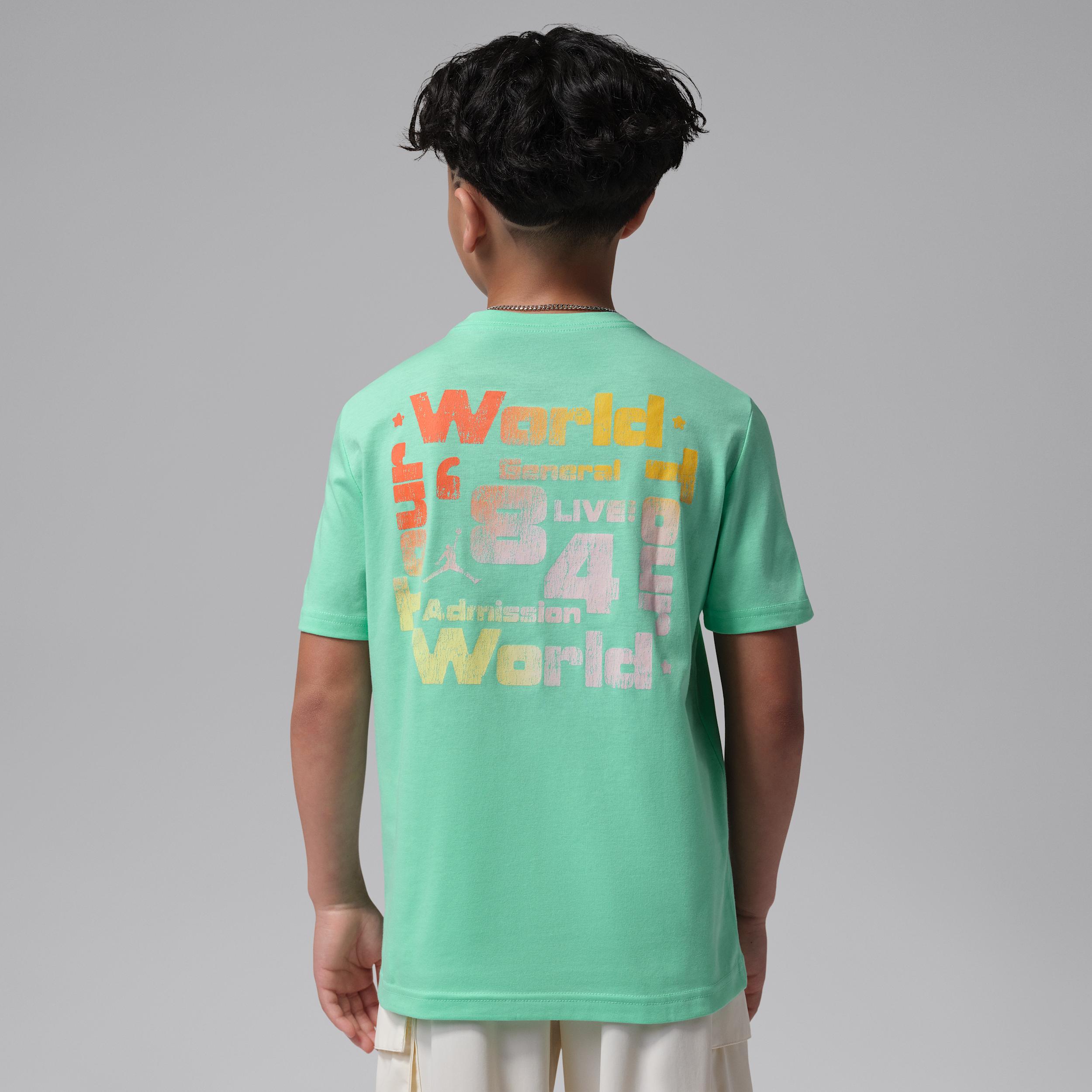 Jordan Big Kids' World Tour T-Shirt by JORDAN