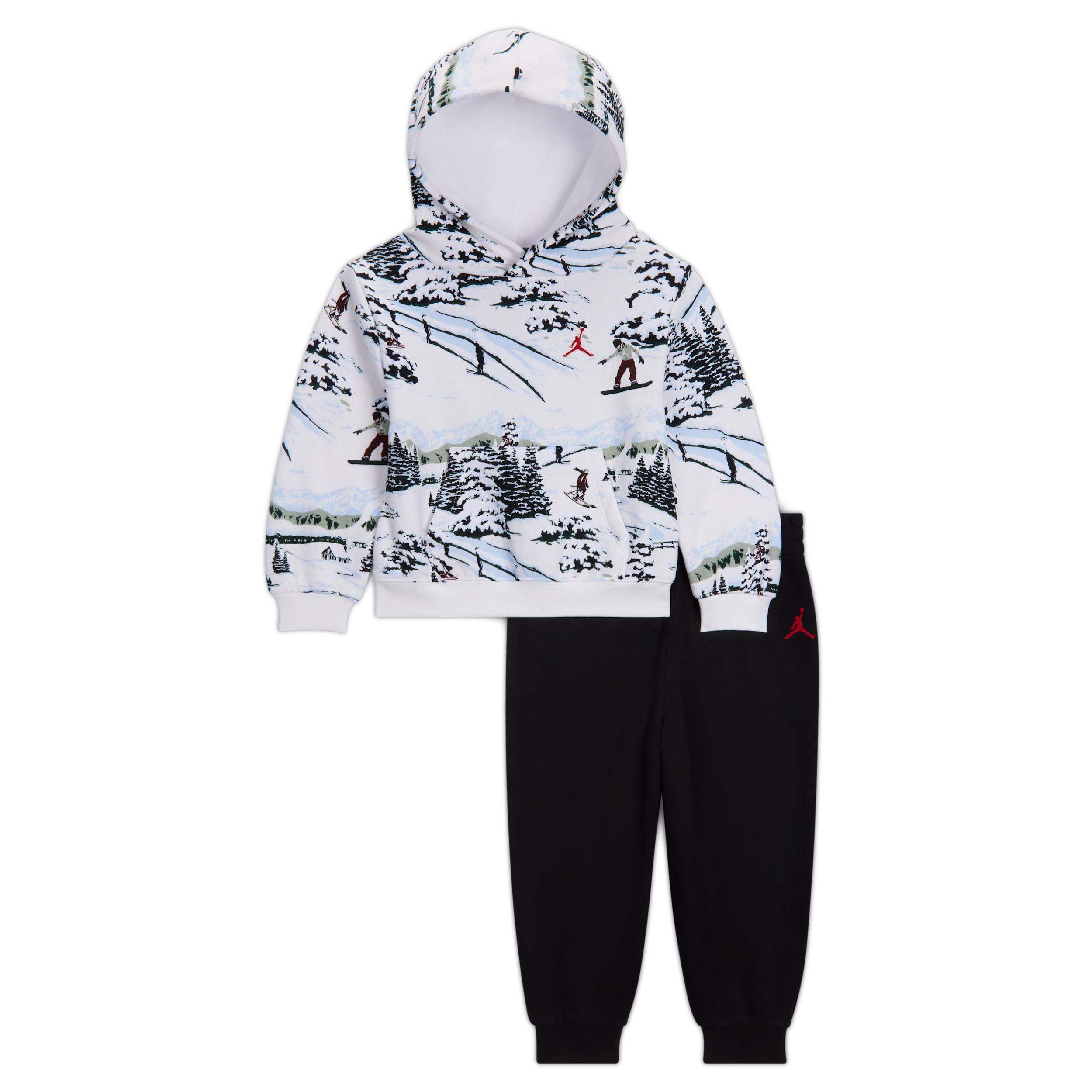 Jordan Brooklyn Fleece Baby (12-24M) 2-Piece Holiday Set by JORDAN