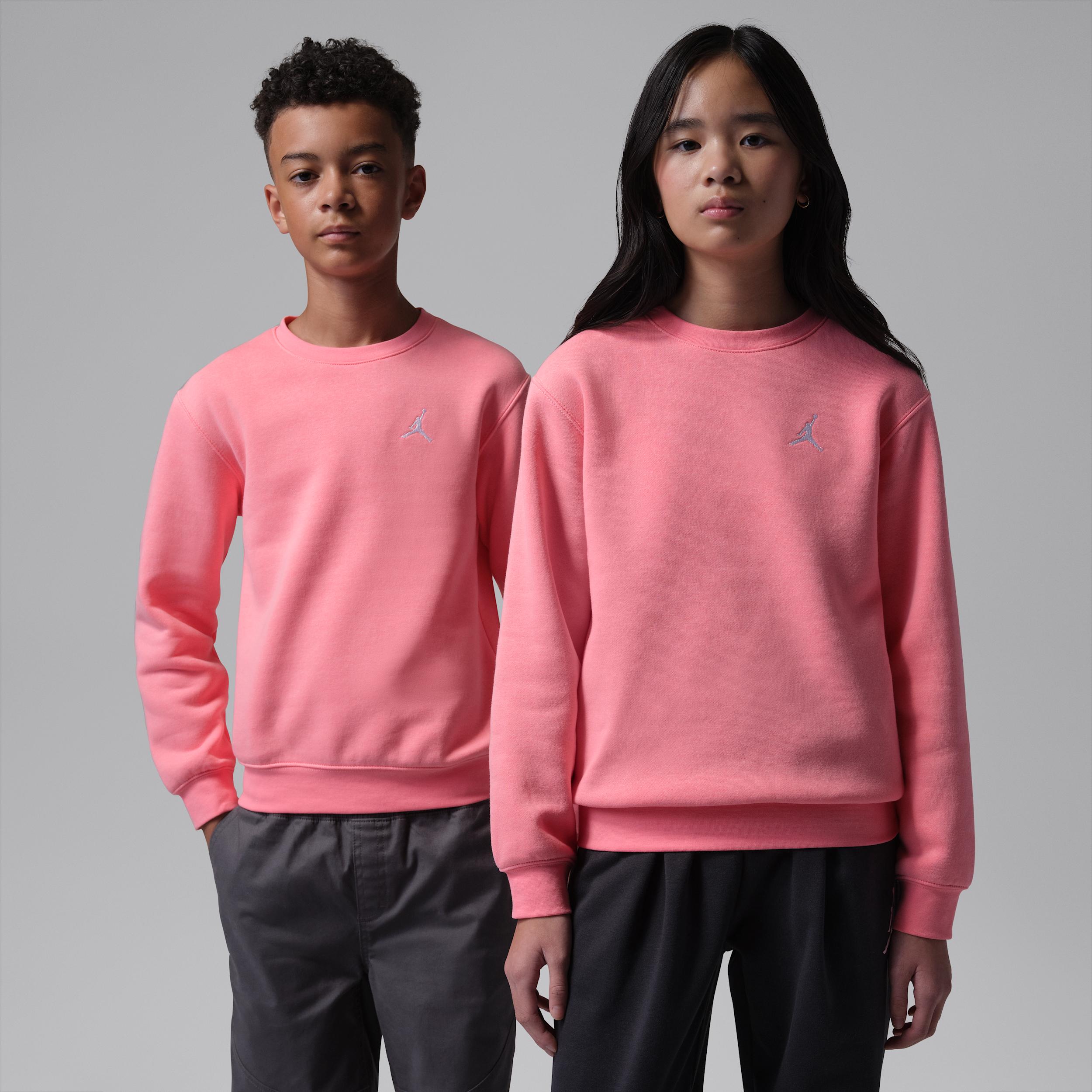 Jordan Brooklyn Fleece Big Kids' Crew by JORDAN