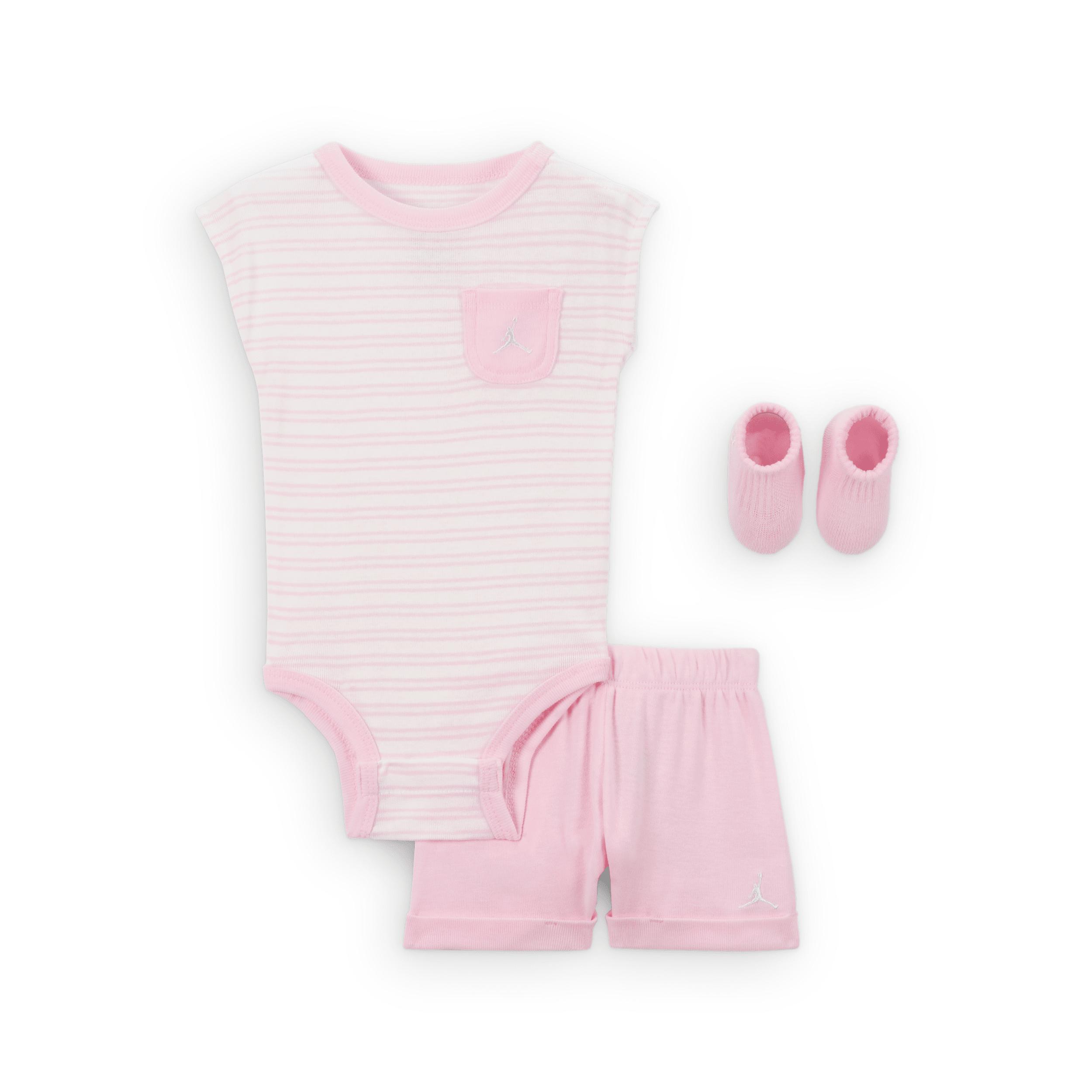 Jordan Essentials Baby Striped 3-Piece Set by JORDAN