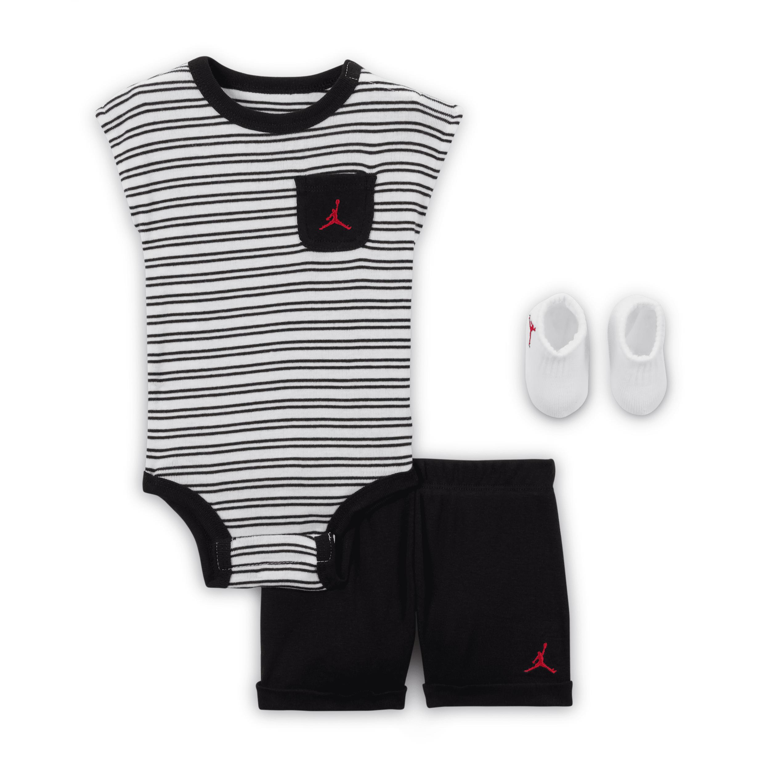 Jordan Essentials Baby Striped 3-Piece Set by JORDAN