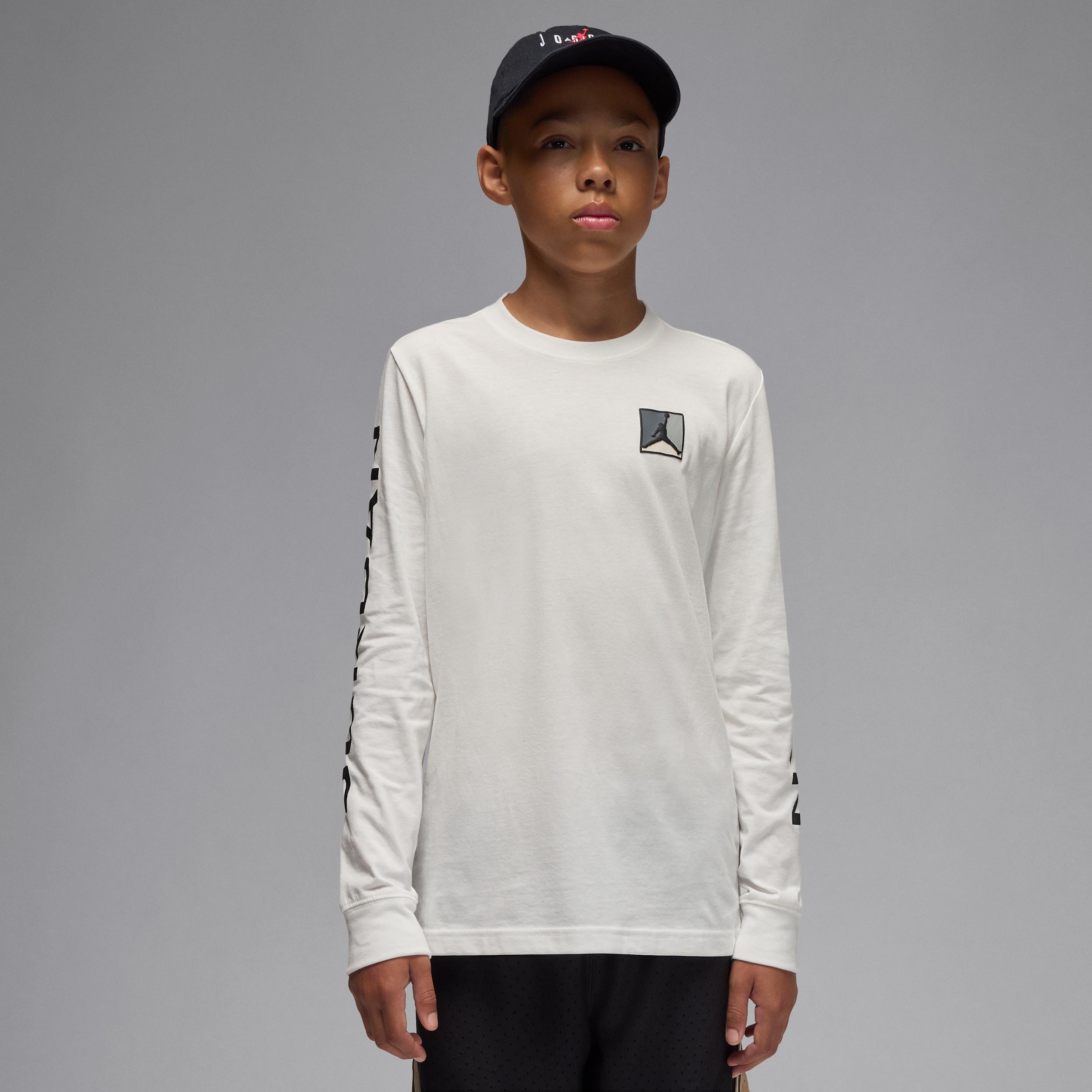 Jordan Essentials Big Kids' Baseline Long Sleeve T-Shirt by JORDAN