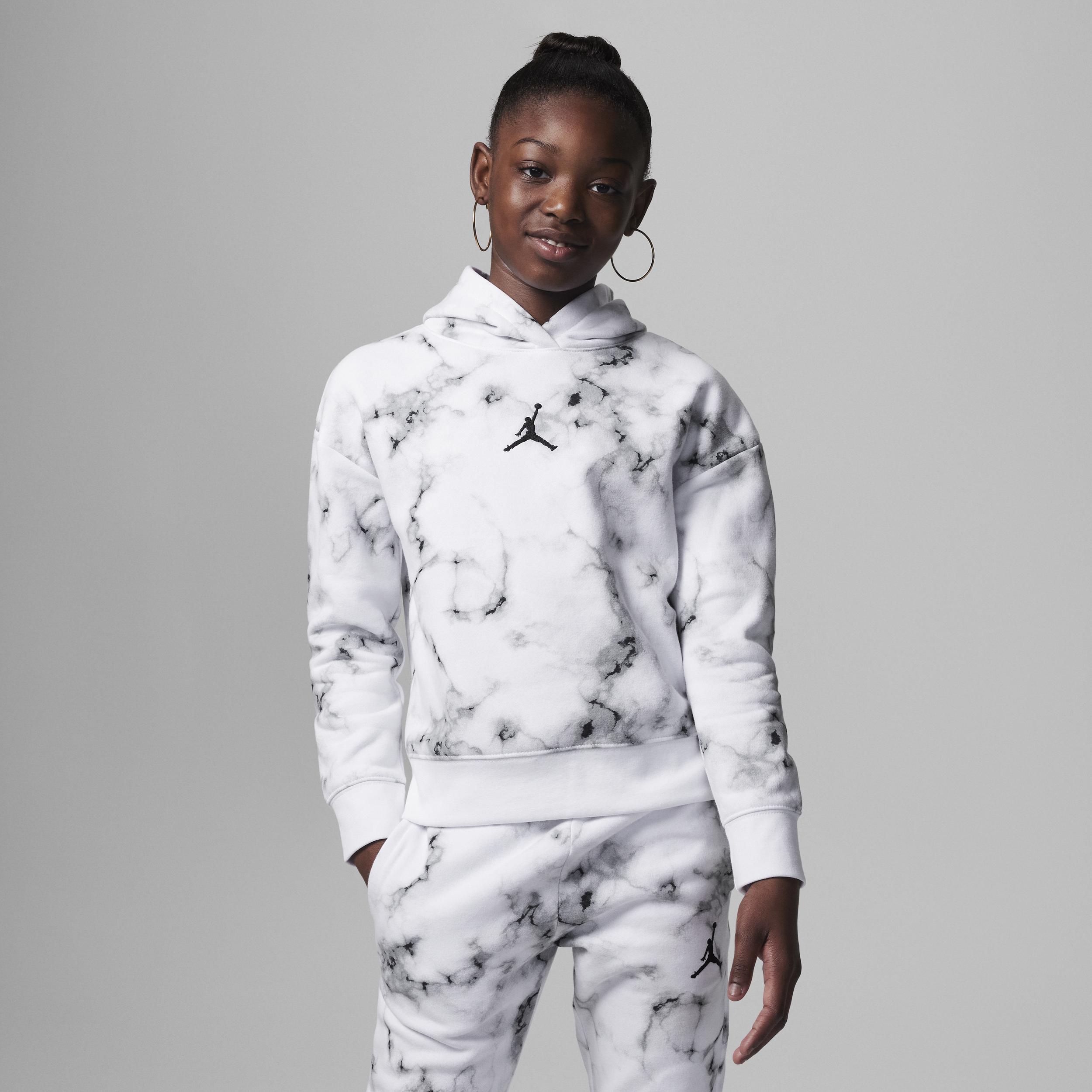Jordan Essentials Printed Pullover Hoodie Big Kids Hoodie by JORDAN