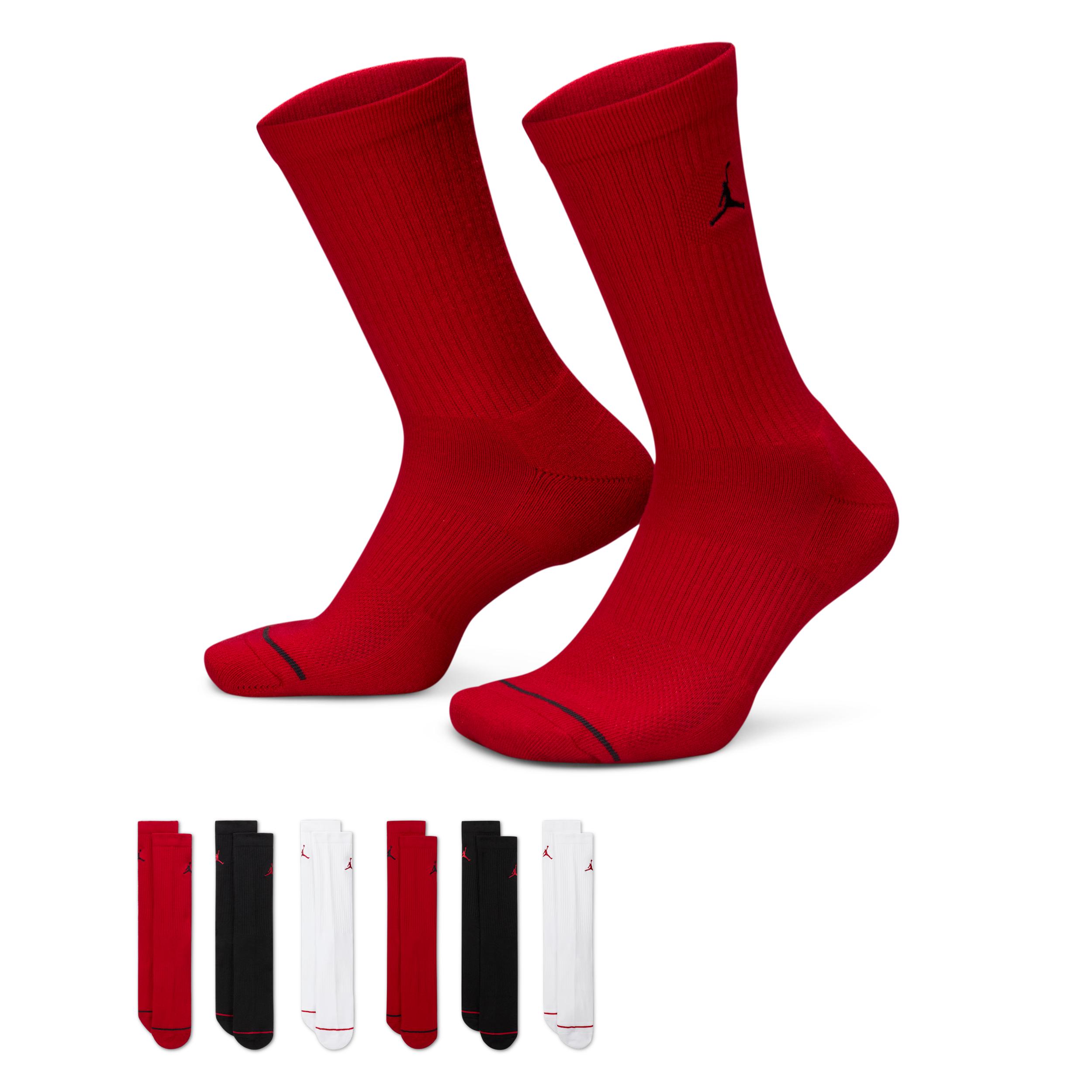 Jordan Everyday Cushioned Crew Socks (6 Pairs) by JORDAN