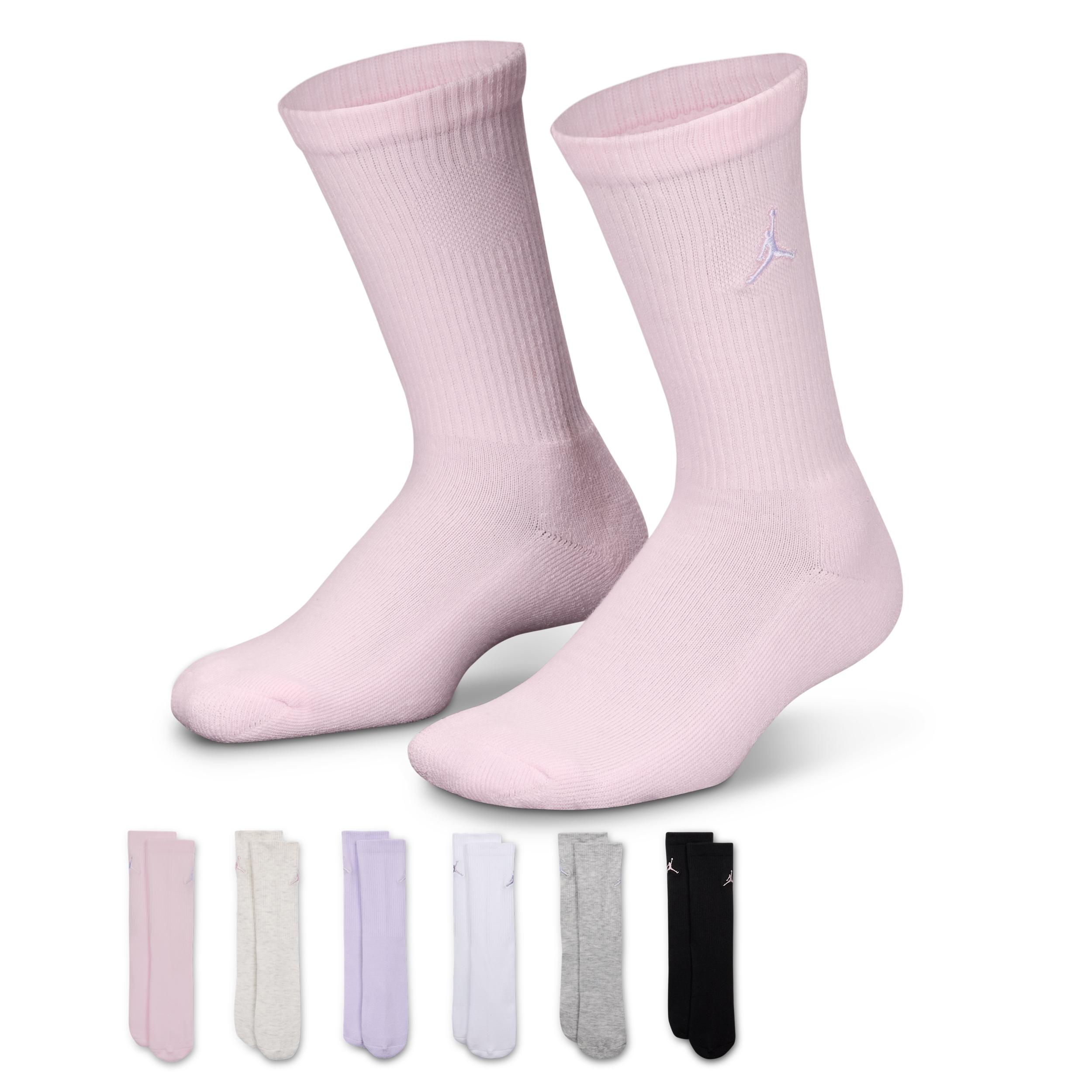 Jordan Everyday Essentials Kids' Crew Socks (6 Pairs) by JORDAN