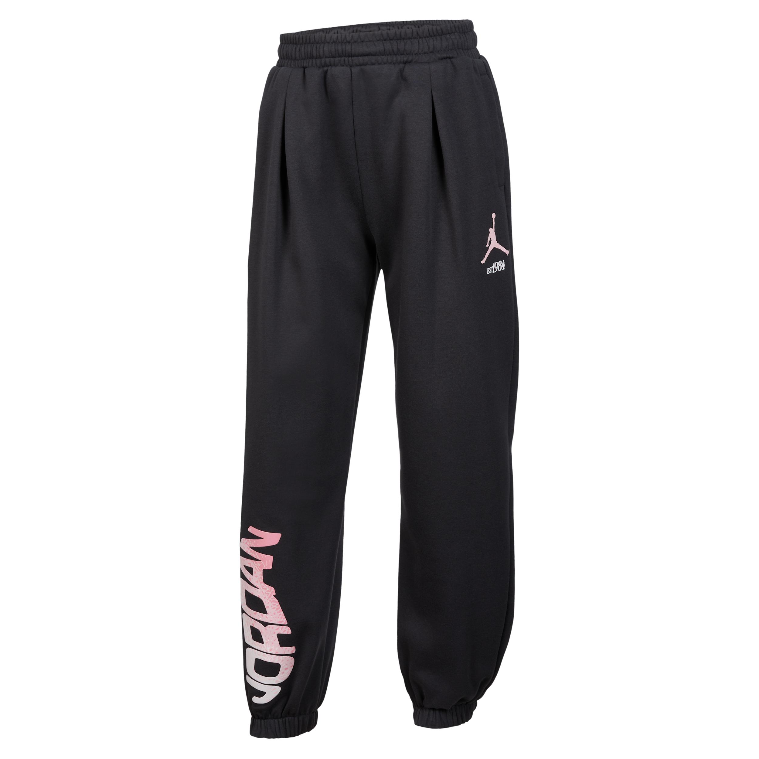 Jordan Jumpman Club Big Kids' Pleated Fleece Pants by JORDAN