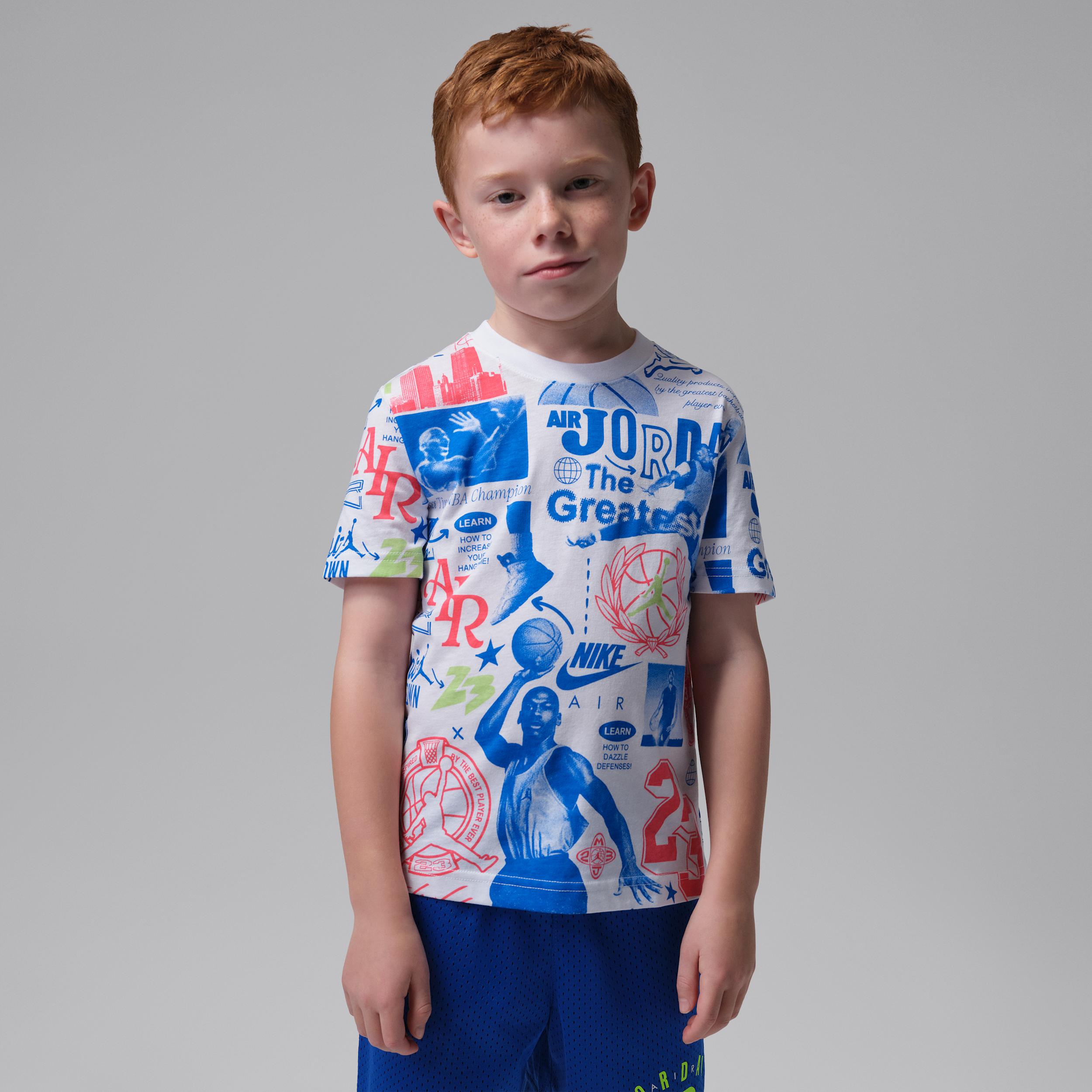 Jordan Little Kids' Billboard Printed T-Shirt by JORDAN