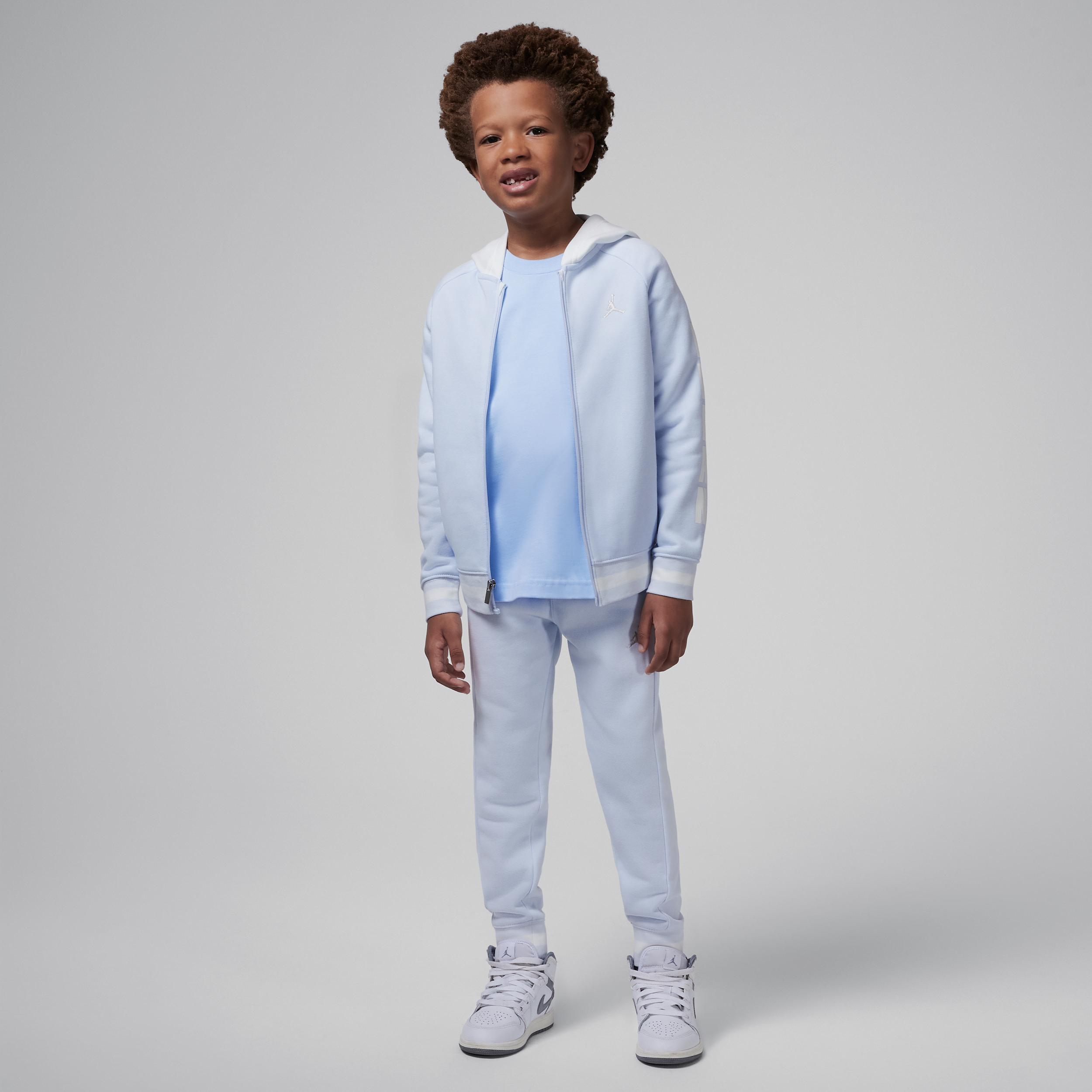 Jordan Little Kids' Blocked Rib 2-Piece Full-Zip Set by JORDAN