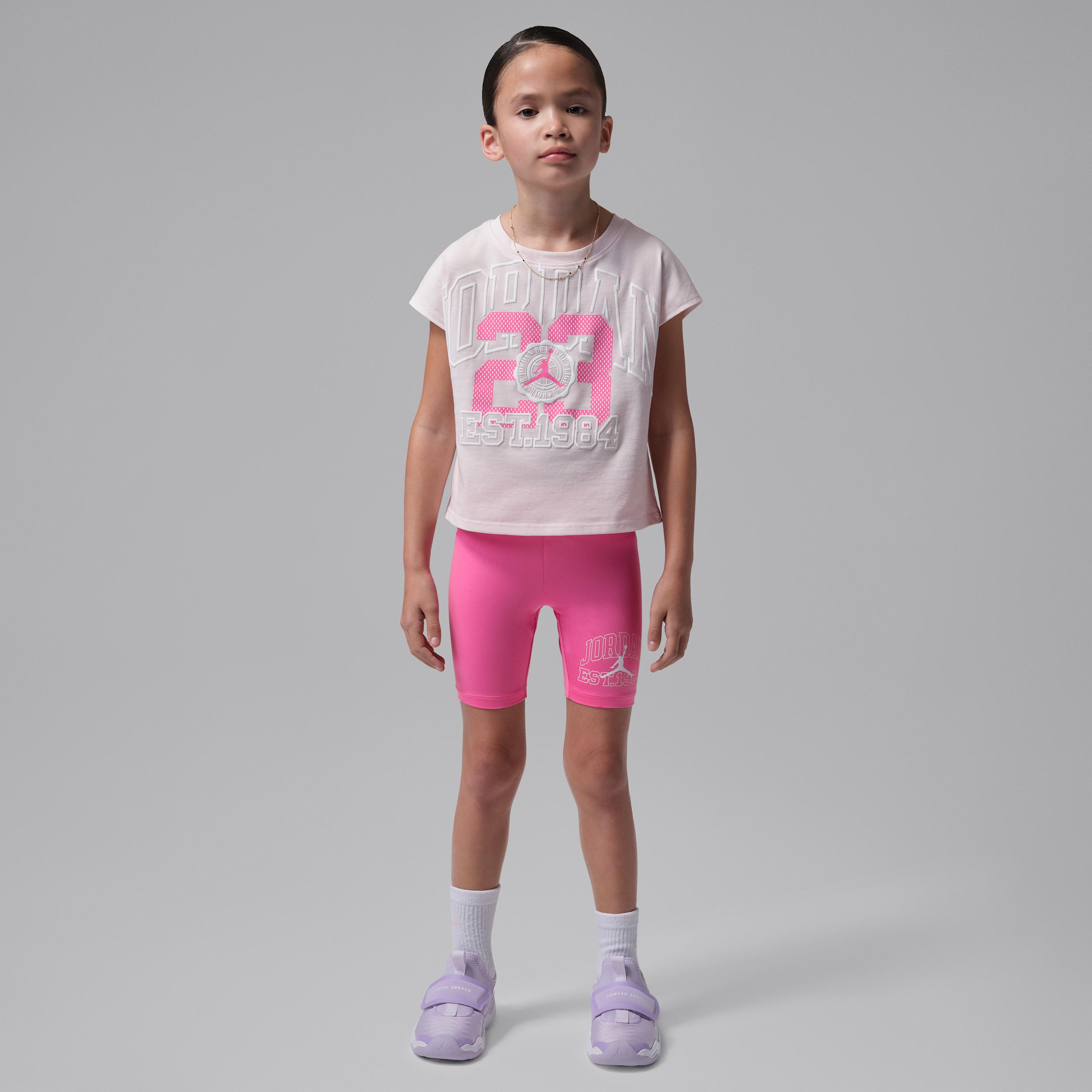 Jordan Little Kids' Boxy T-Shirt and Bike Shorts Set by JORDAN