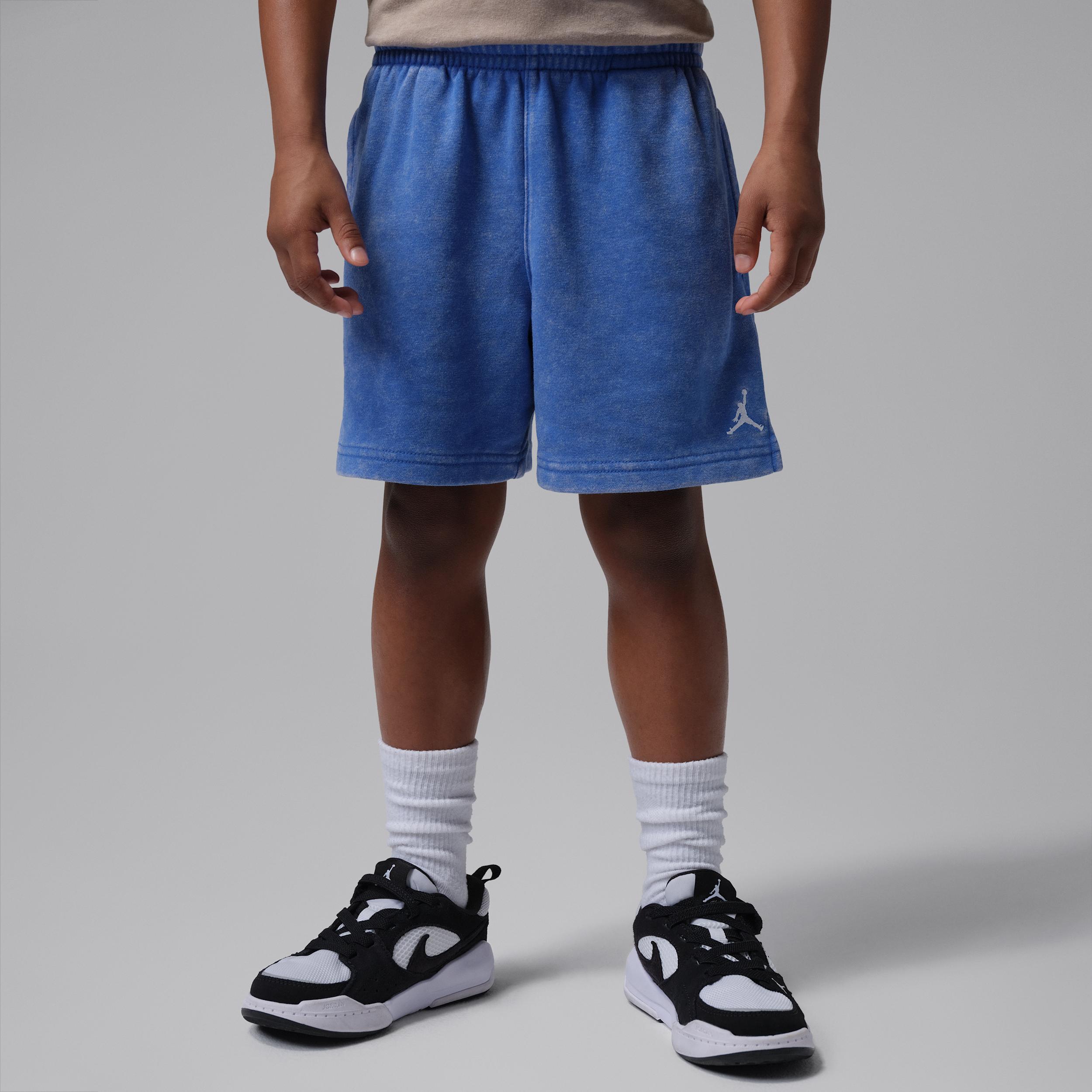 Jordan Little Kids' Brooklyn Washed French Terry Shorts by JORDAN