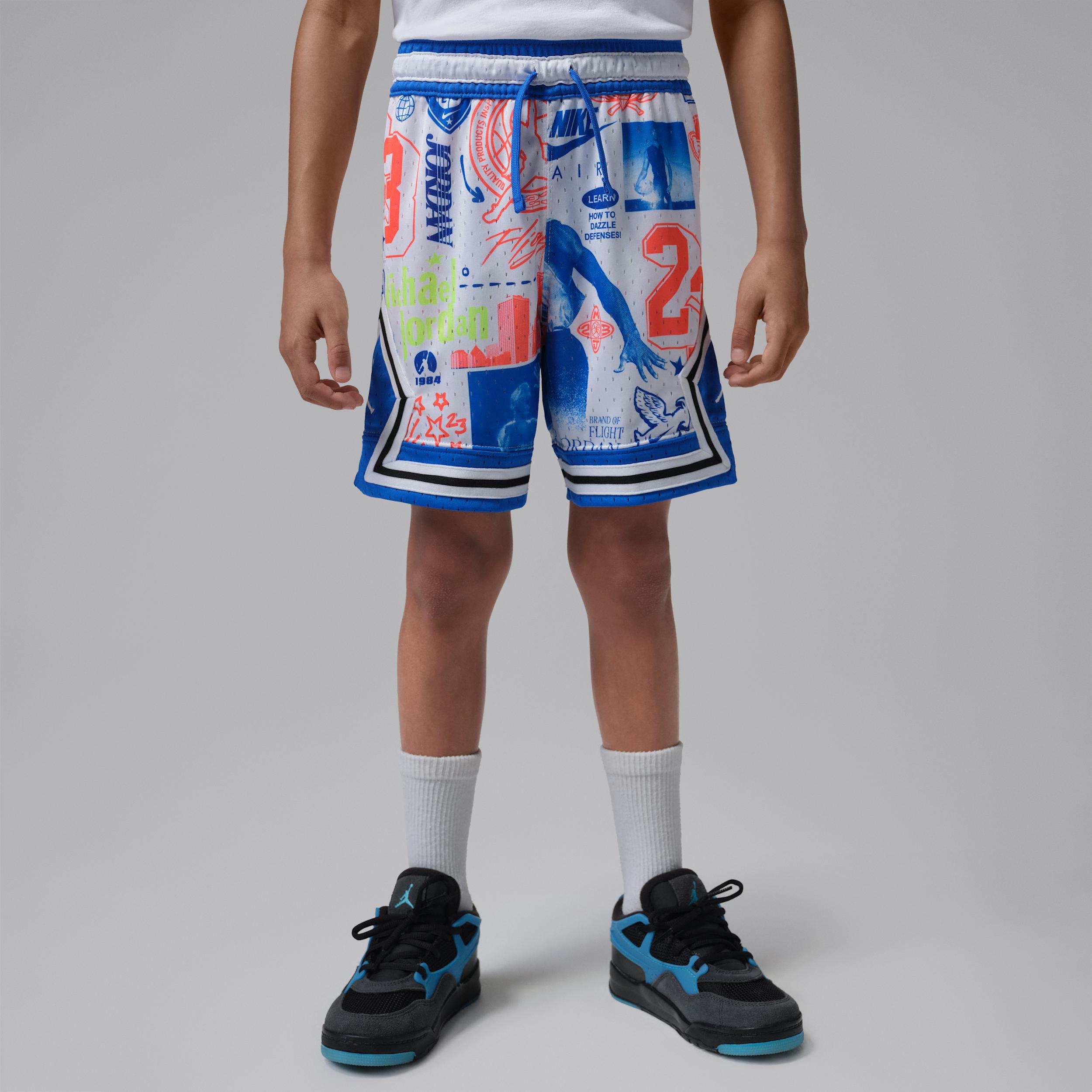 Jordan Little Kids' Dri-FIT Printed Sport Diamond Shorts by JORDAN