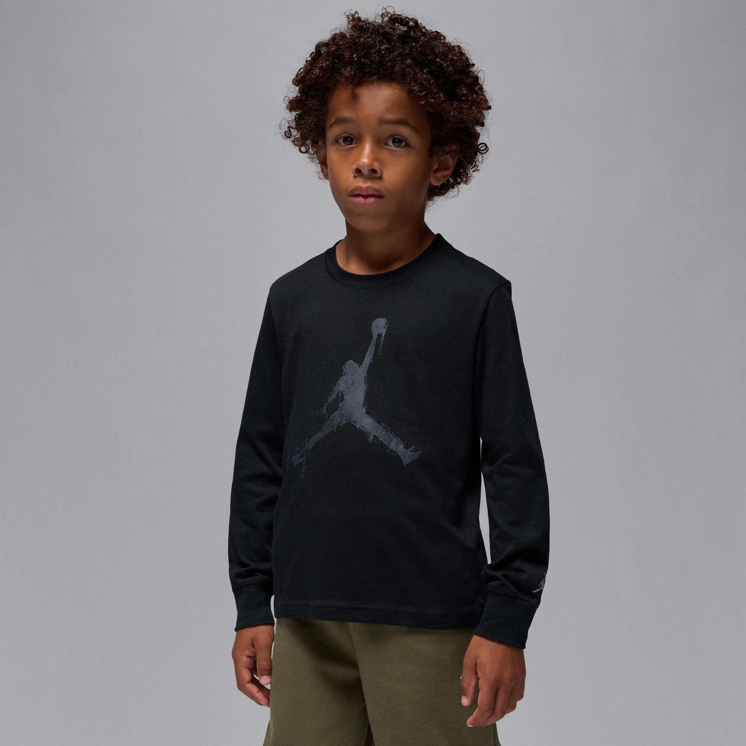 Jordan Little Kids' Jumpman Drip Long Sleeve T-Shirt by JORDAN