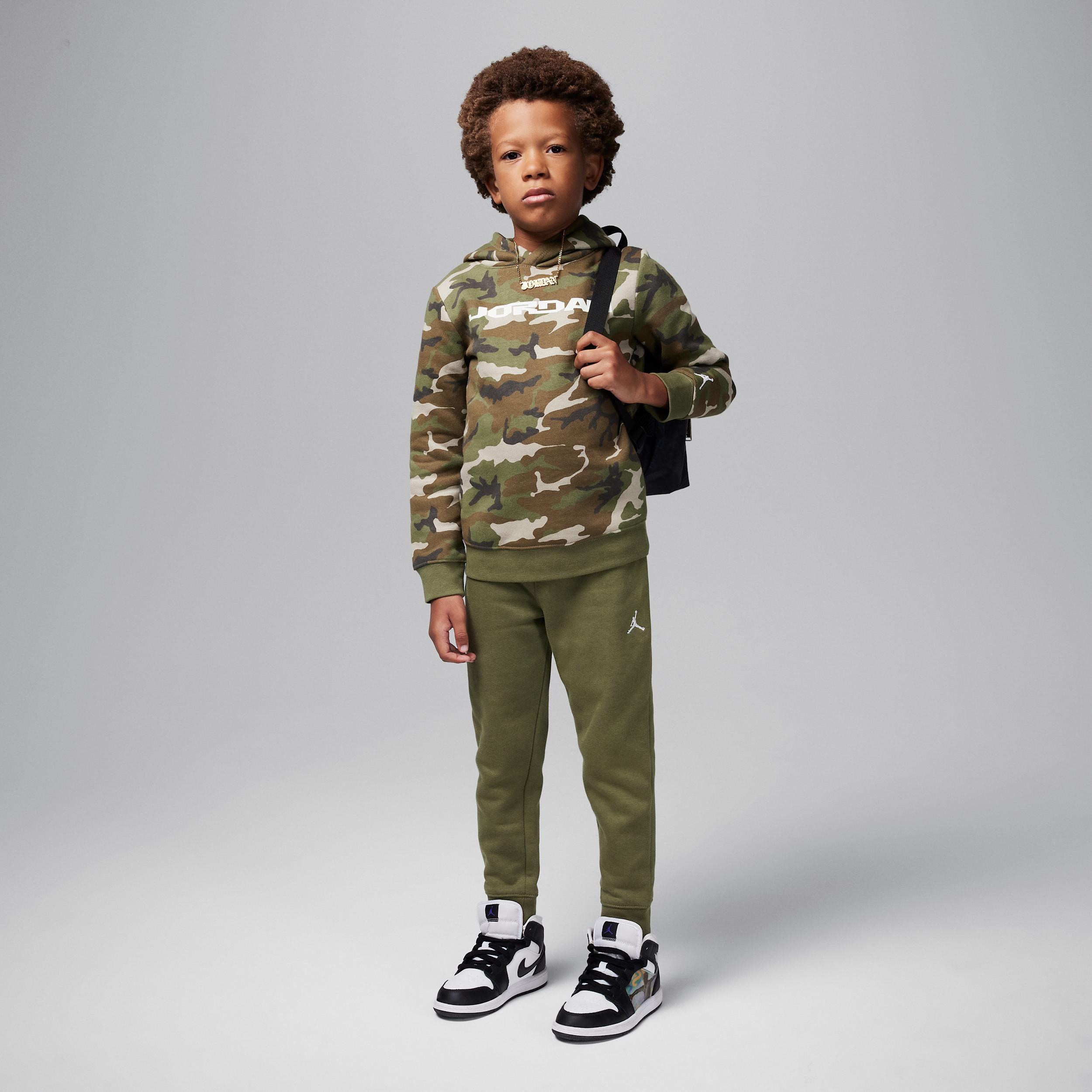 Jordan Little Kids' MVP Camo Fleece 2-Piece Pullover Hoodie Set by JORDAN