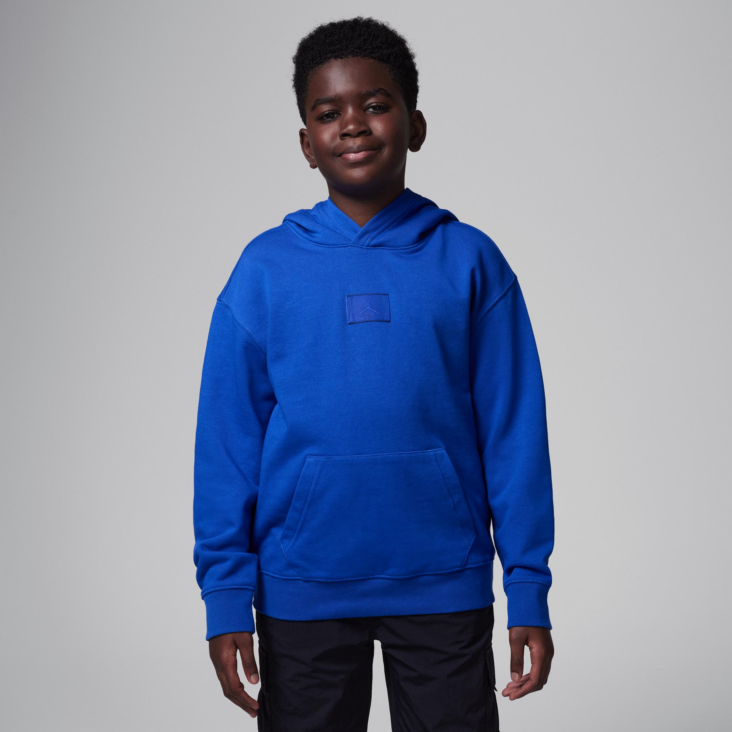 Jordan MJ Flight Big Kids' Fleece Pullover Hoodie by JORDAN