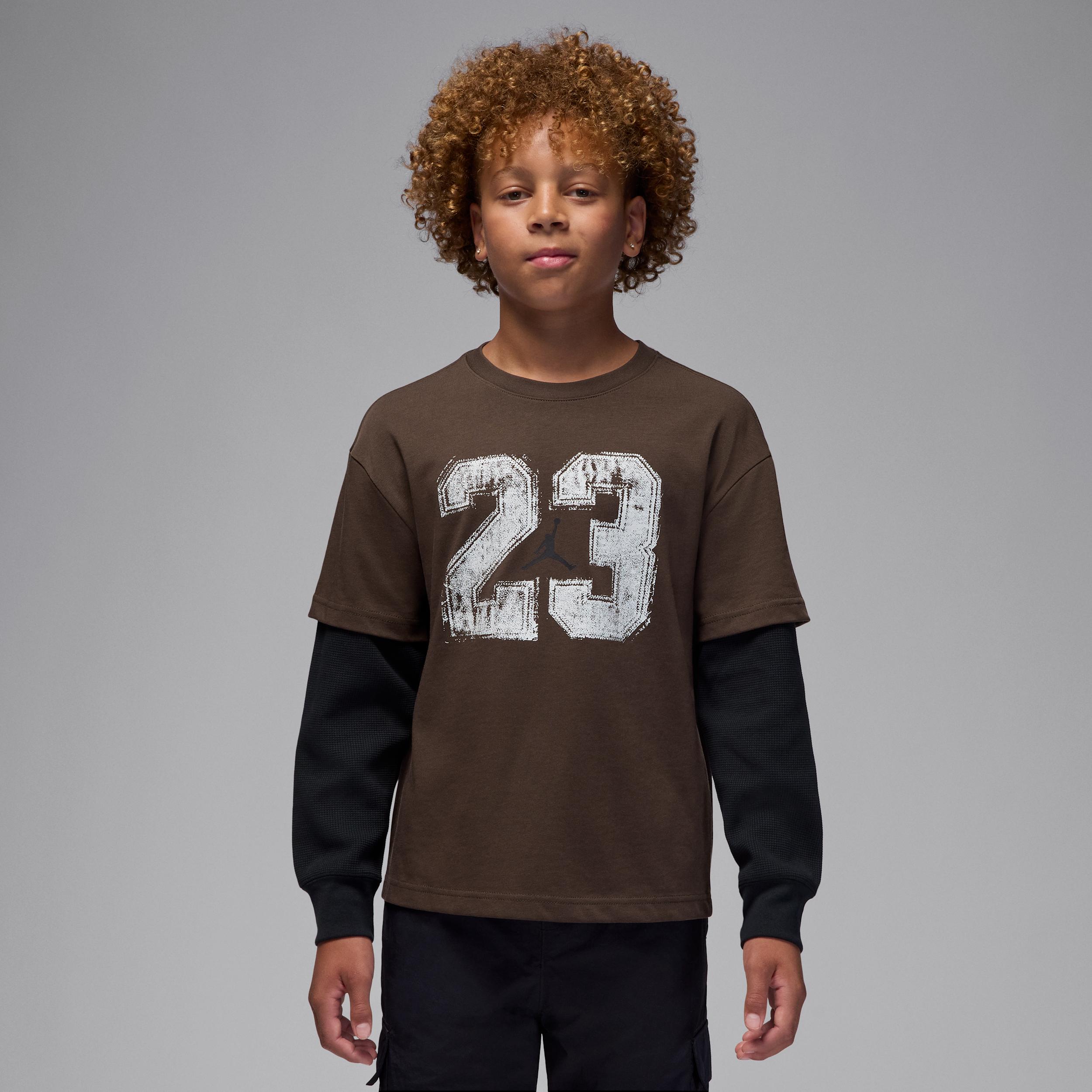 Jordan MVP Big Kids' Twofer T-Shirt by JORDAN