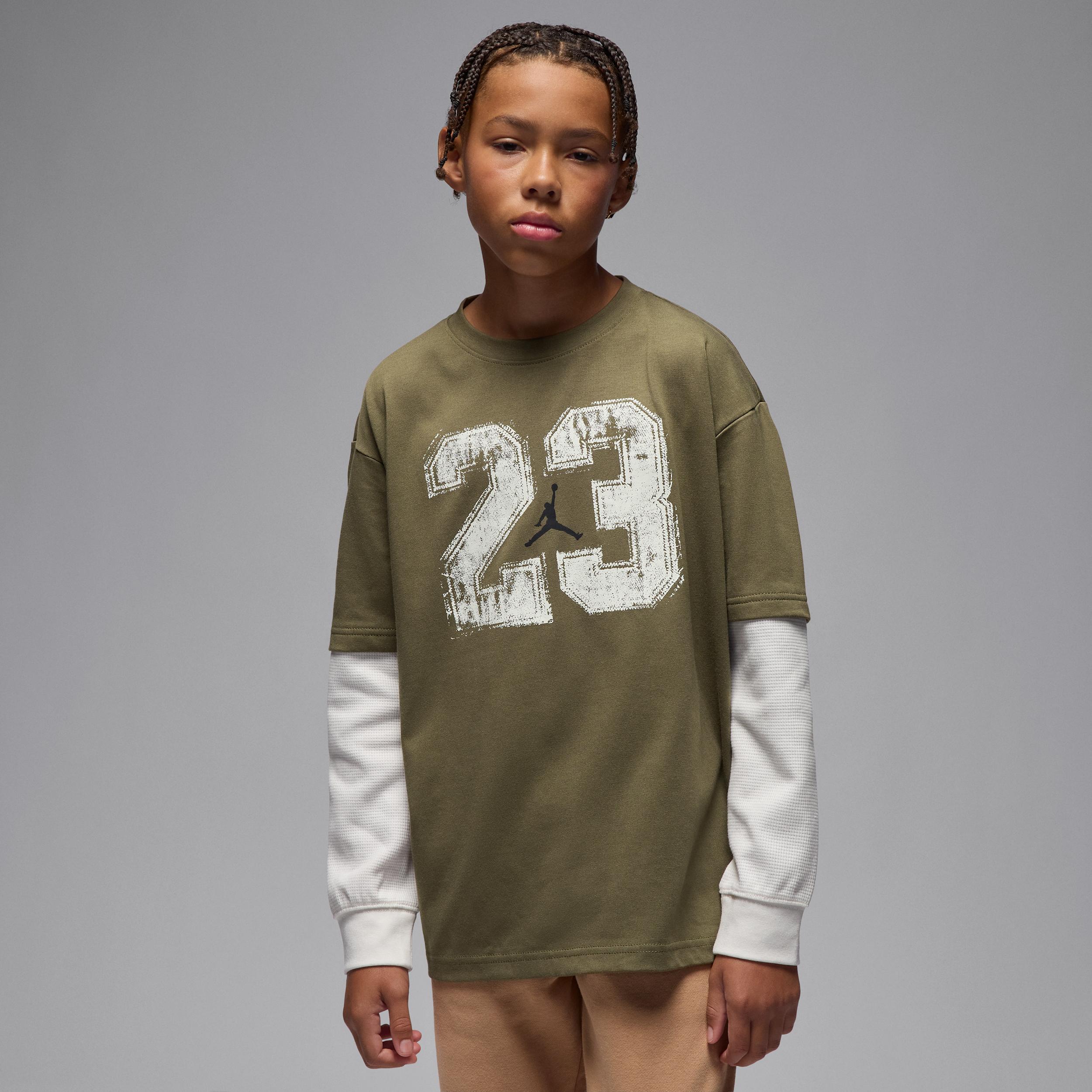 Jordan MVP Big Kids' Twofer T-Shirt by JORDAN
