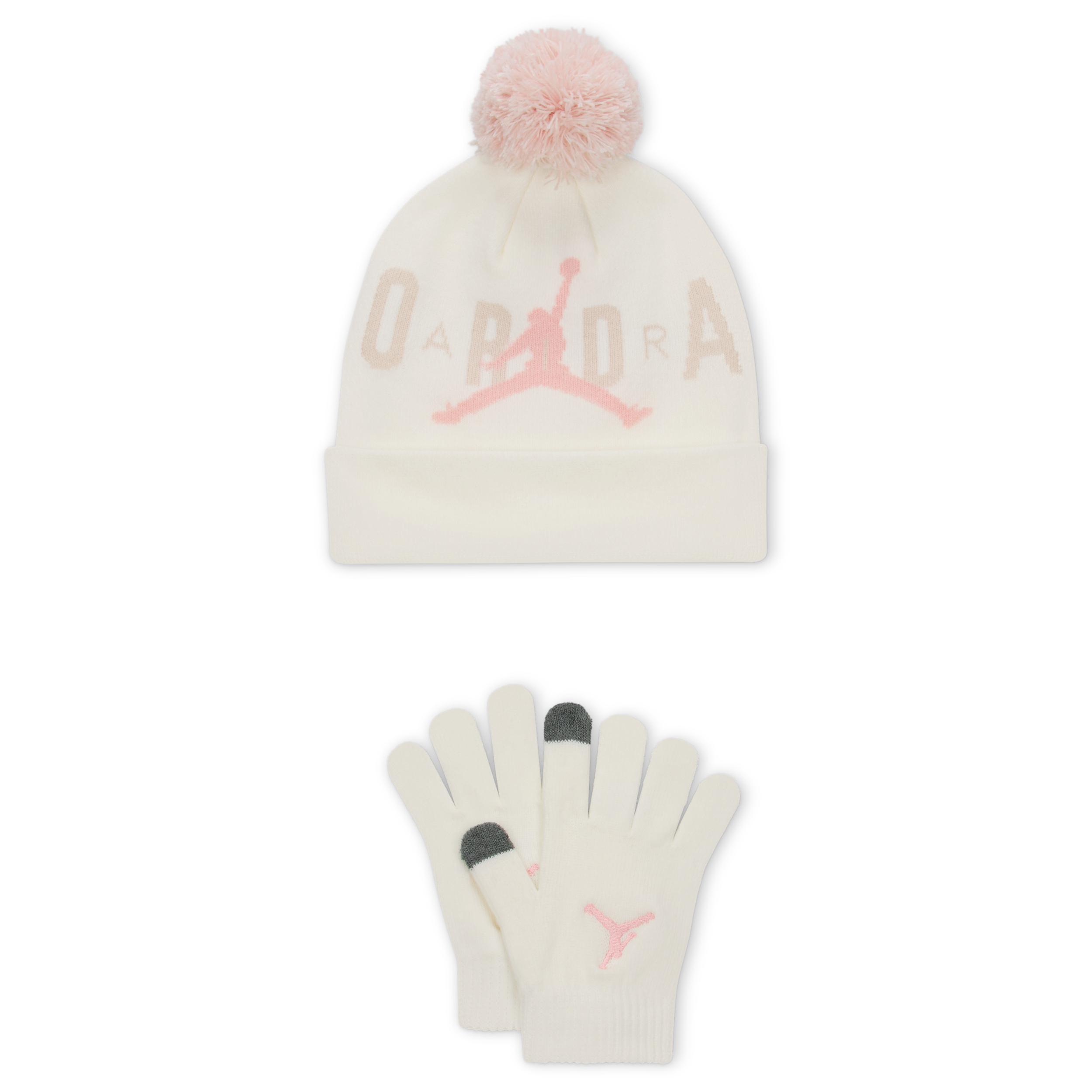 Jordan Pom Beanie Set Big Kids 2-Piece Set by JORDAN