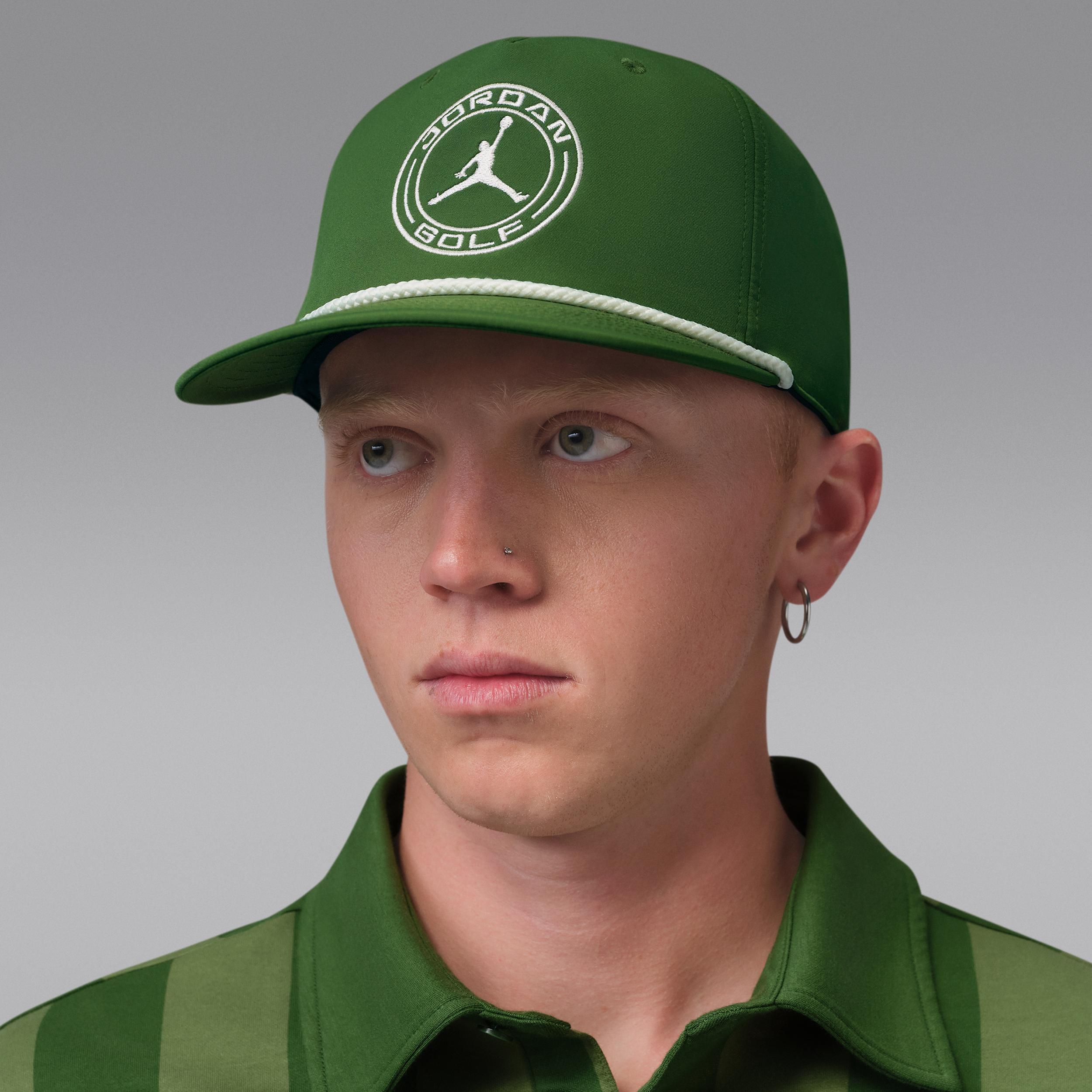 Jordan Pro Structured Dri-FIT Flat-Brim Golf Hat by JORDAN