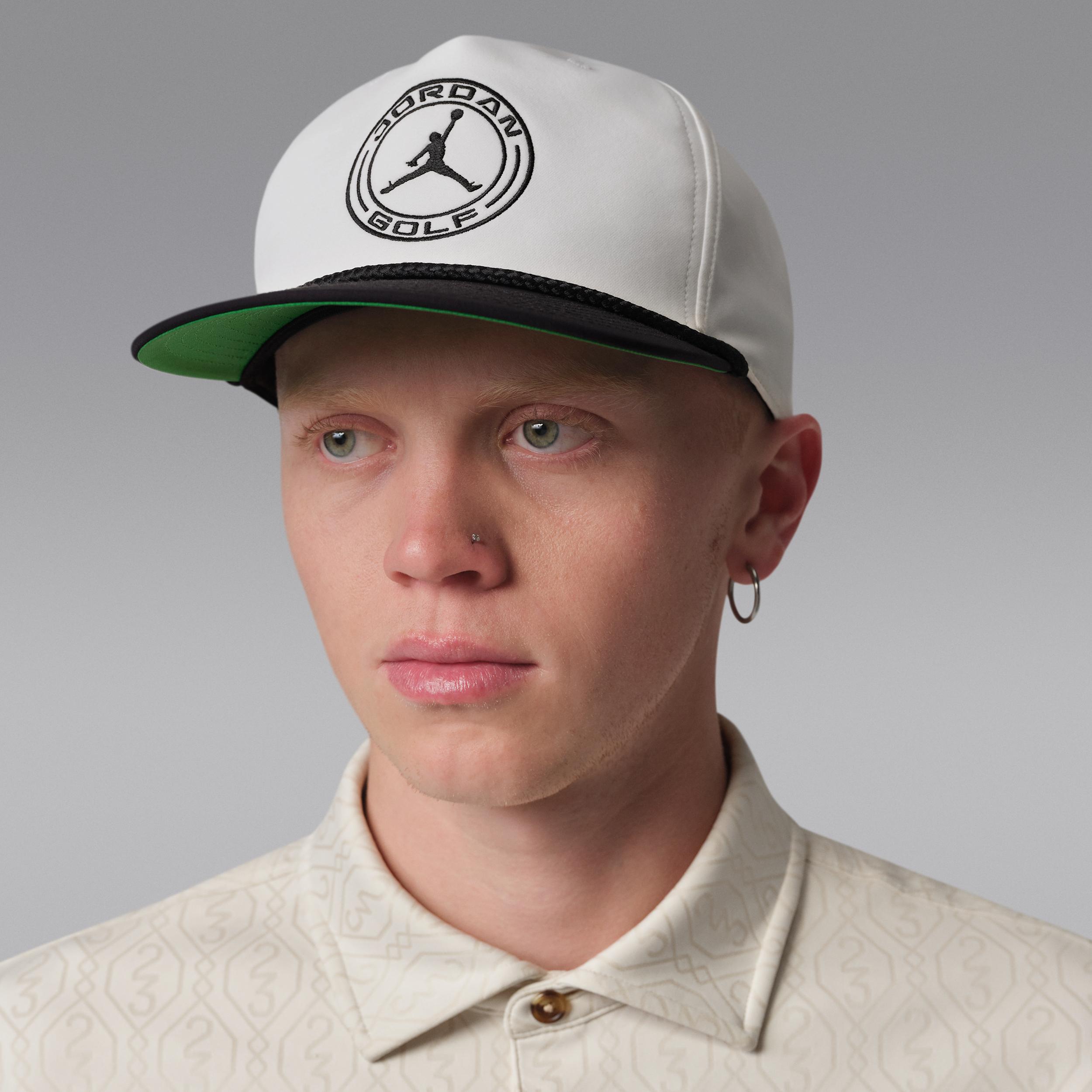 Jordan Pro Structured Dri-FIT Flat-Brim Golf Hat by JORDAN