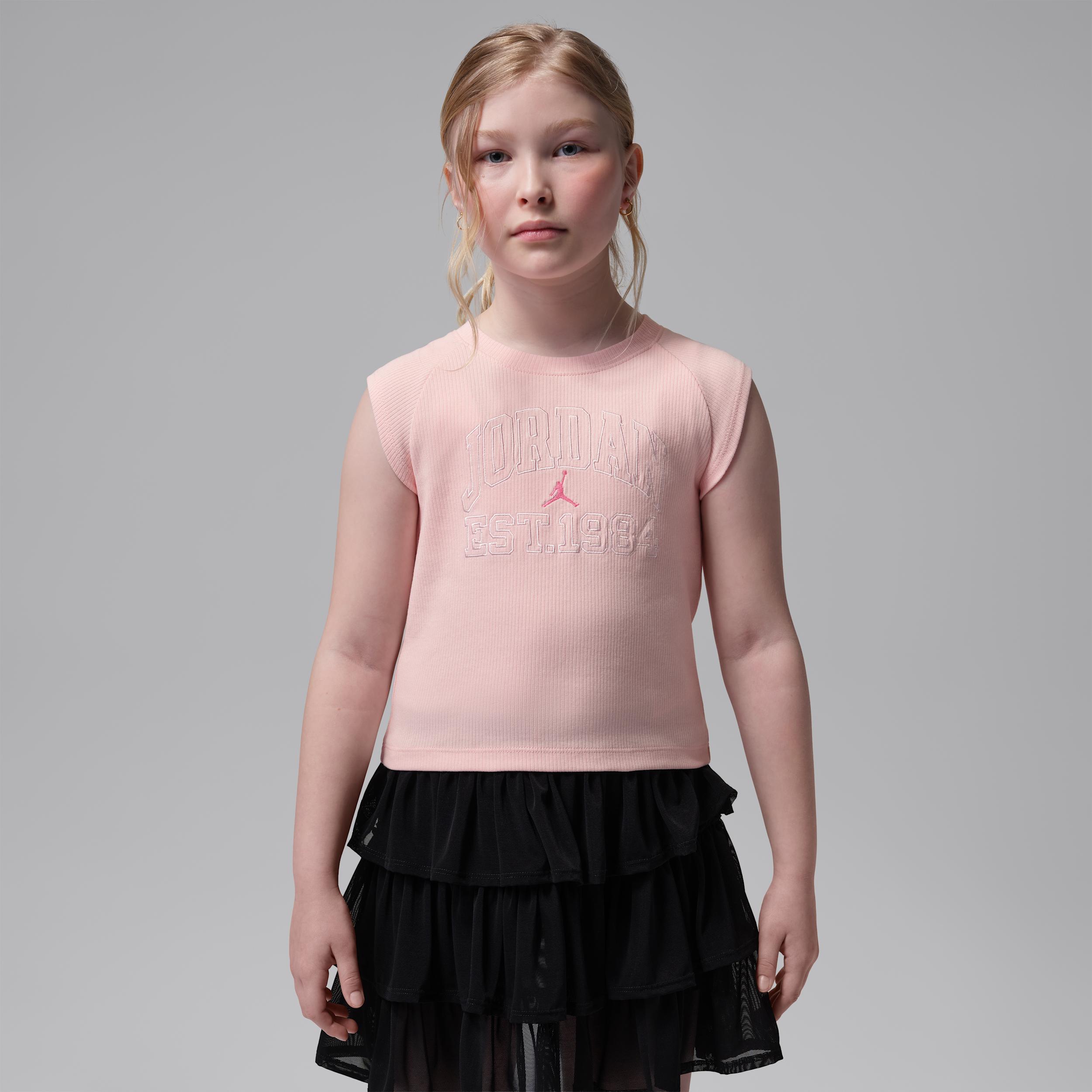 Jordan Secret Diary Big Kids' Ribbed Tank Top by JORDAN