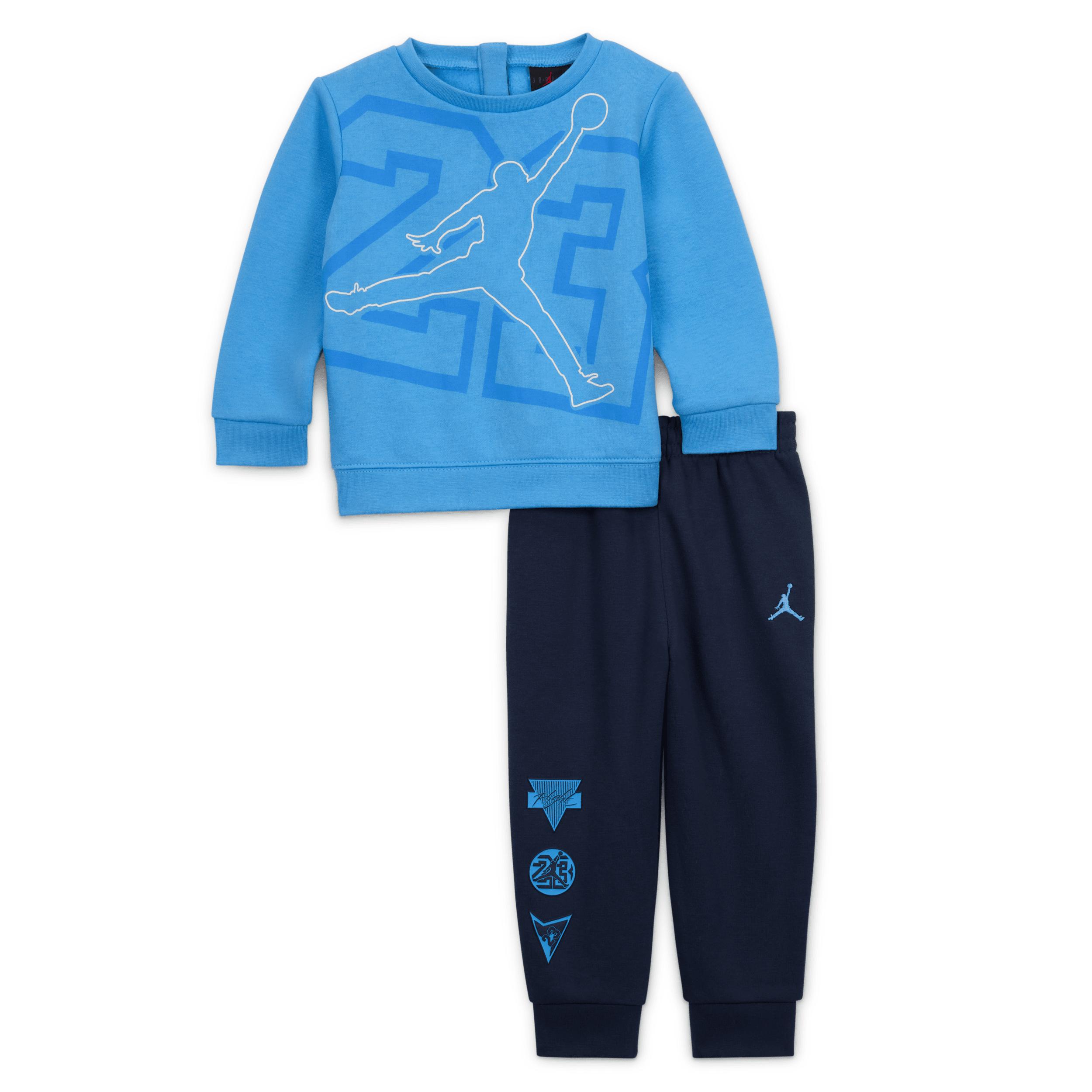 Jordan "See Me Shine" Baby (12-24M) 2-Piece Crew Set by JORDAN