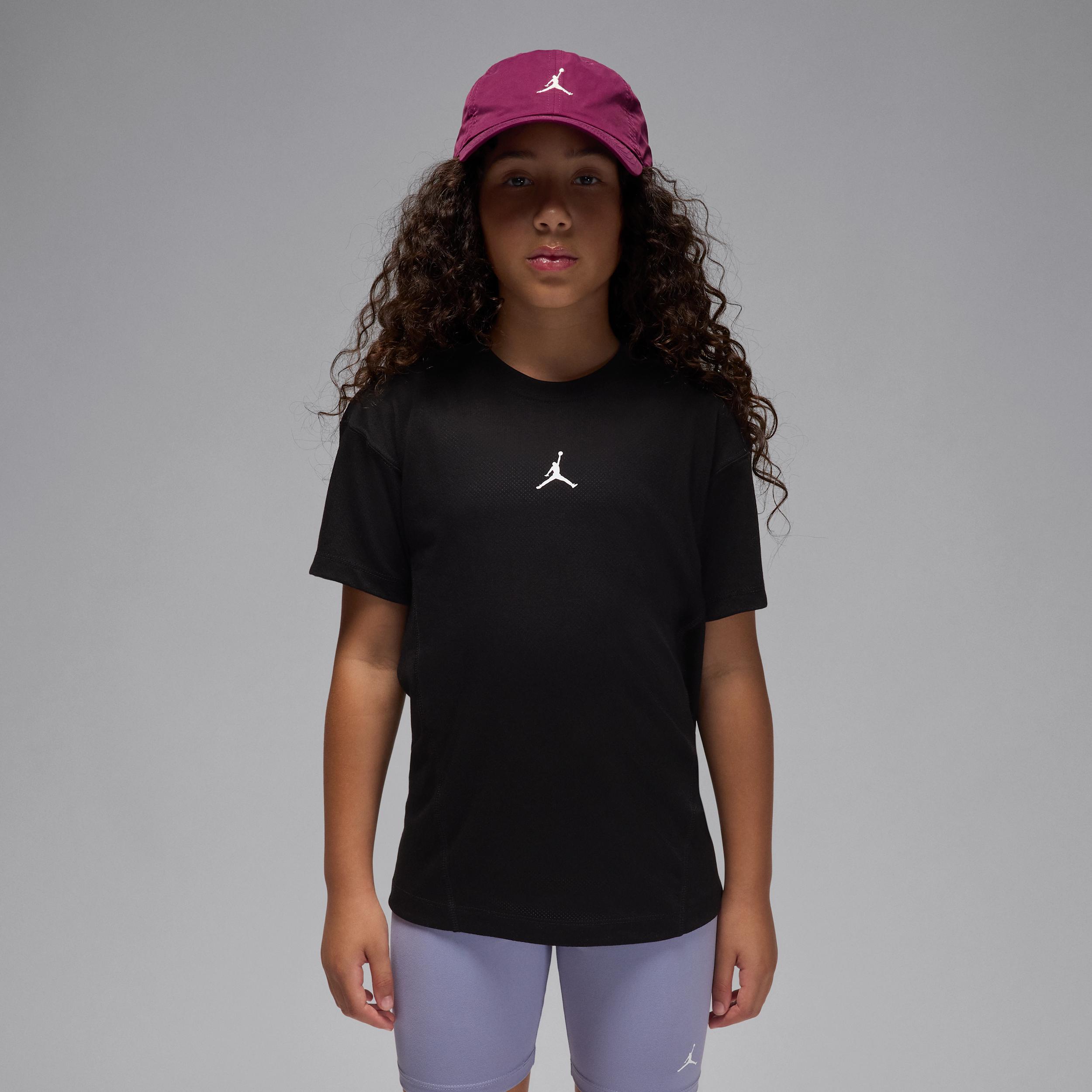 Jordan Sport Dri-FIT Big Kids' Short Sleeve Diamond Top by JORDAN