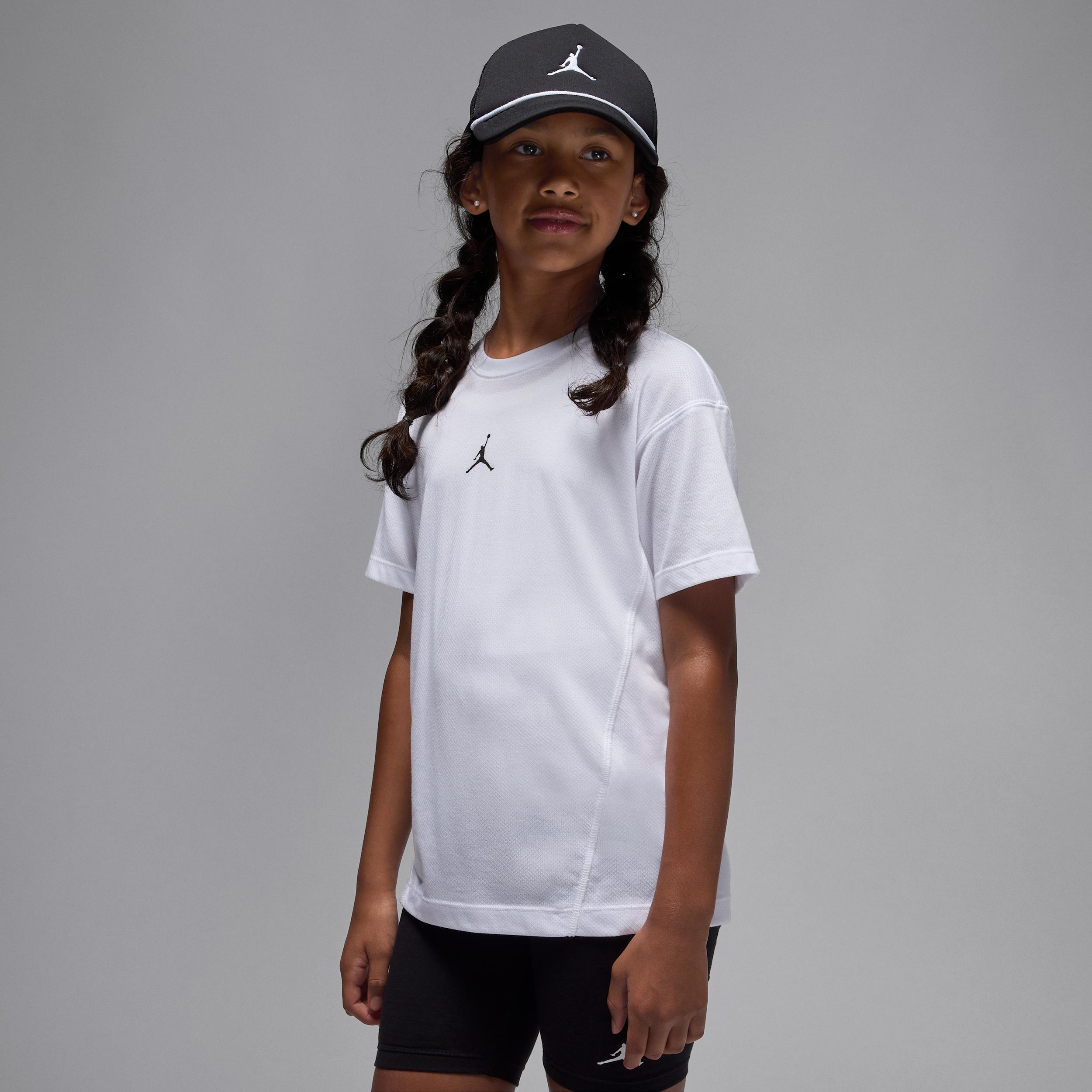 Jordan Sport Dri-FIT Big Kids' Short Sleeve Diamond Top by JORDAN