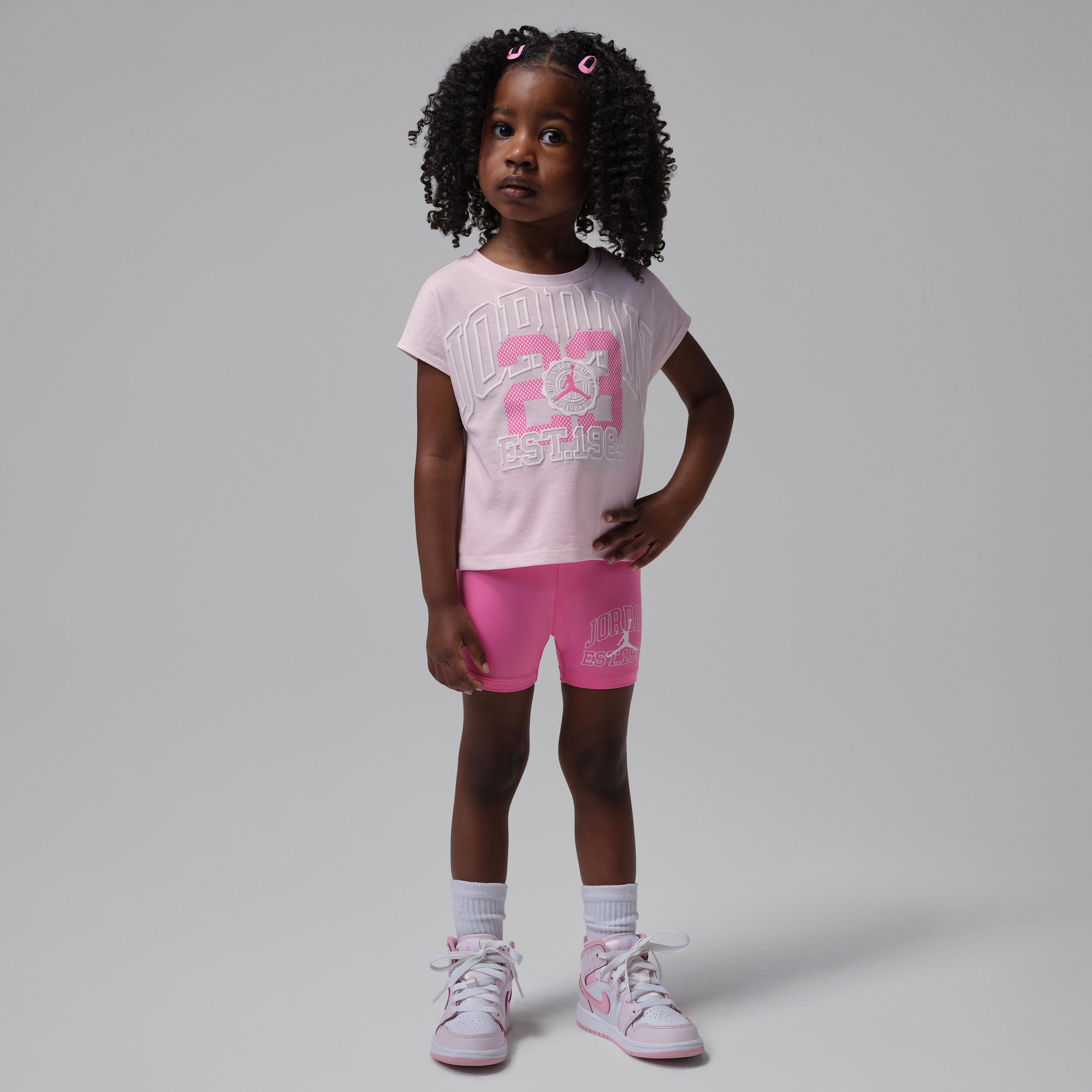 Jordan Toddler Boxy T-Shirt and Bike Shorts Set by JORDAN