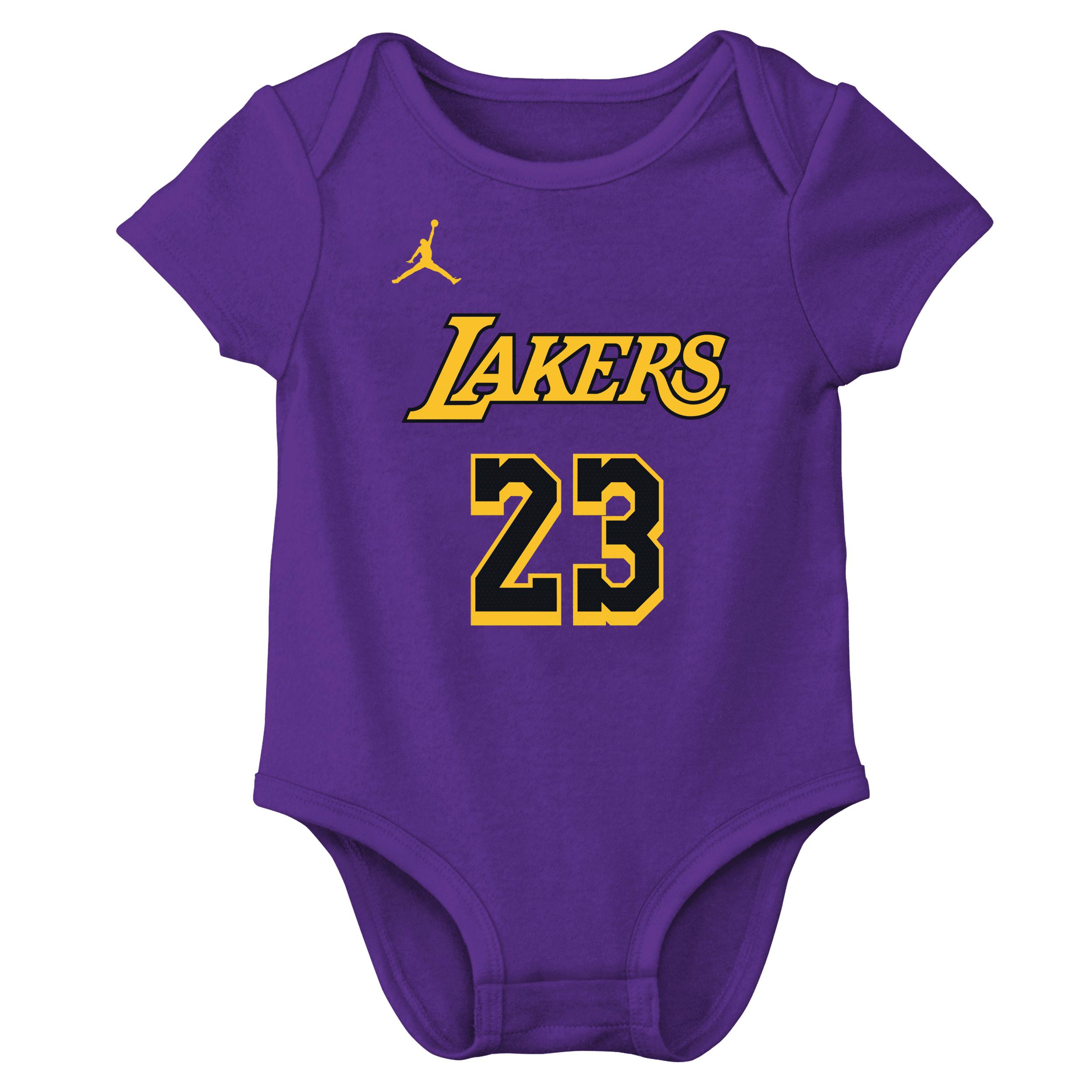 LeBron James Los Angeles Lakers Baby Jordan NBA Bodysuit by JORDAN