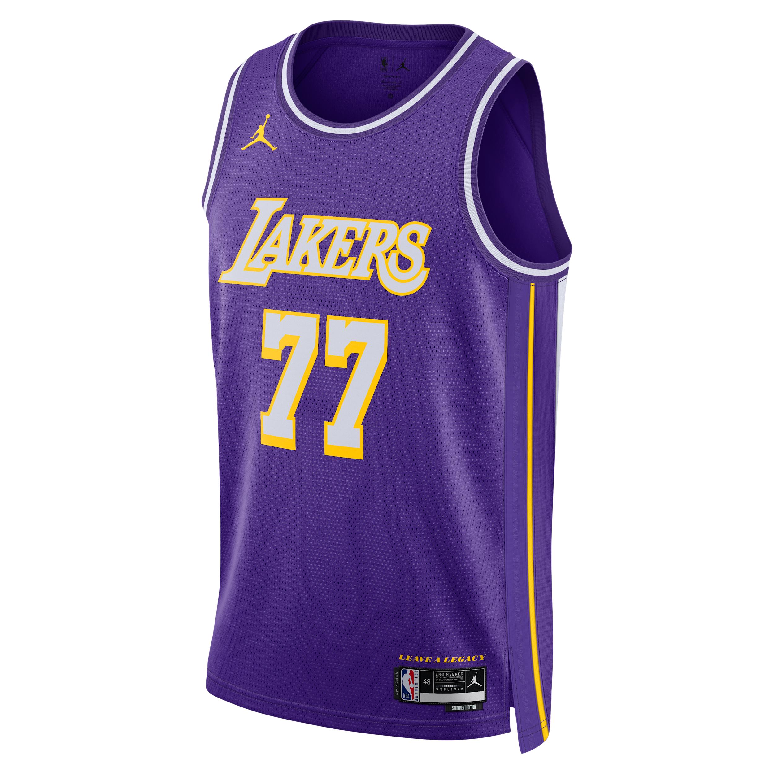 Los Angeles Lakers 2025/26 Statement Edition Nike Men's Dri-FIT NBA Swingman Jersey by JORDAN