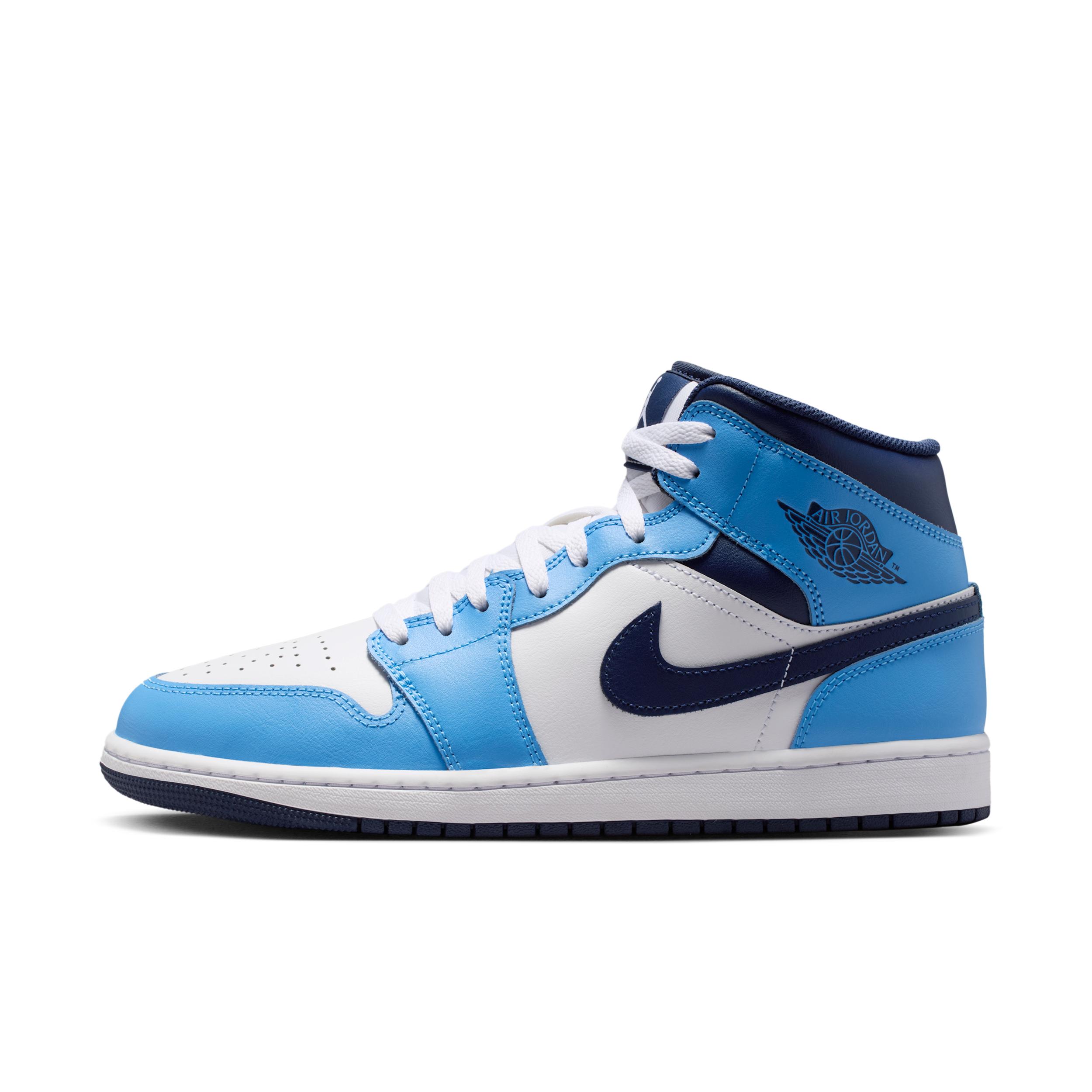 Men's Air Jordan 1 Mid Shoes by JORDAN